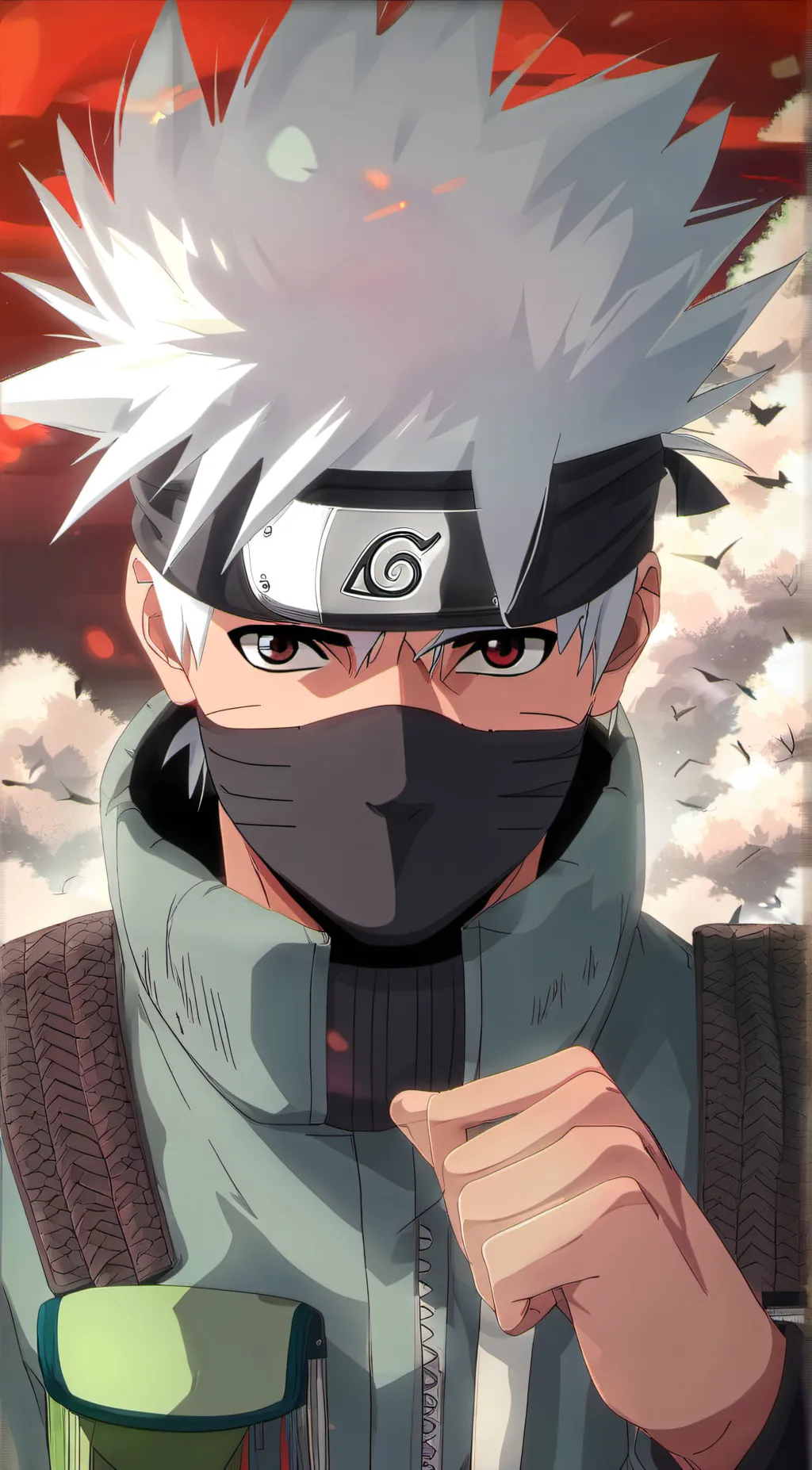 ai character: kakashi hatake background
