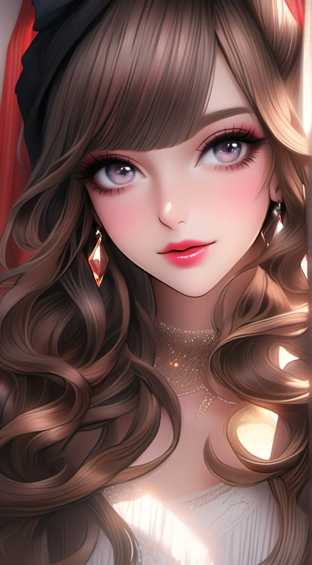 ai character: Coquette background