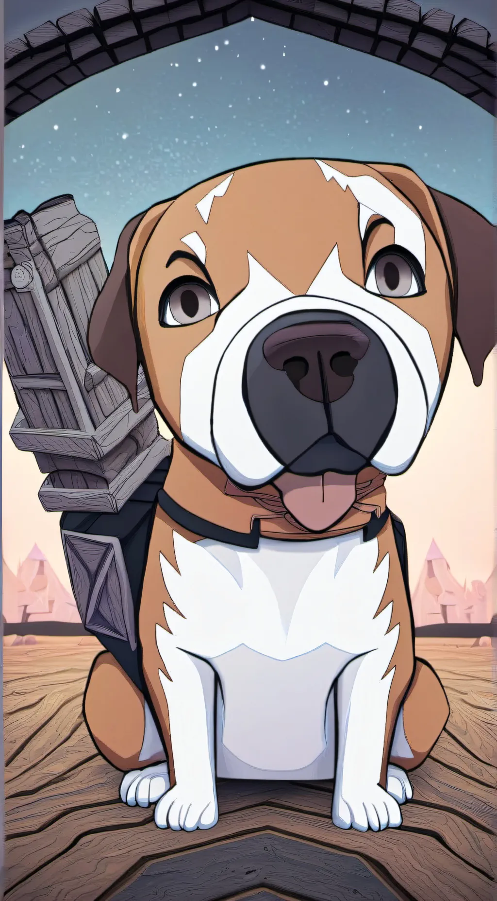 ai character: milo background
