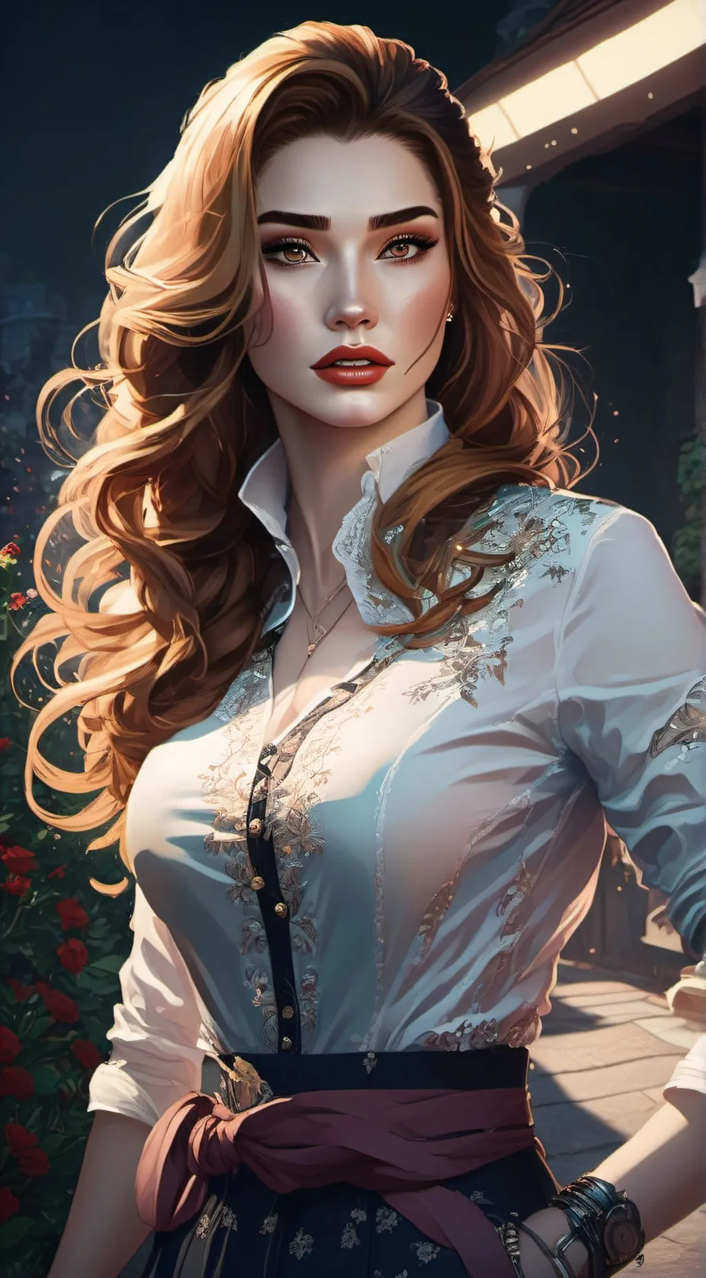 ai character: Jade background