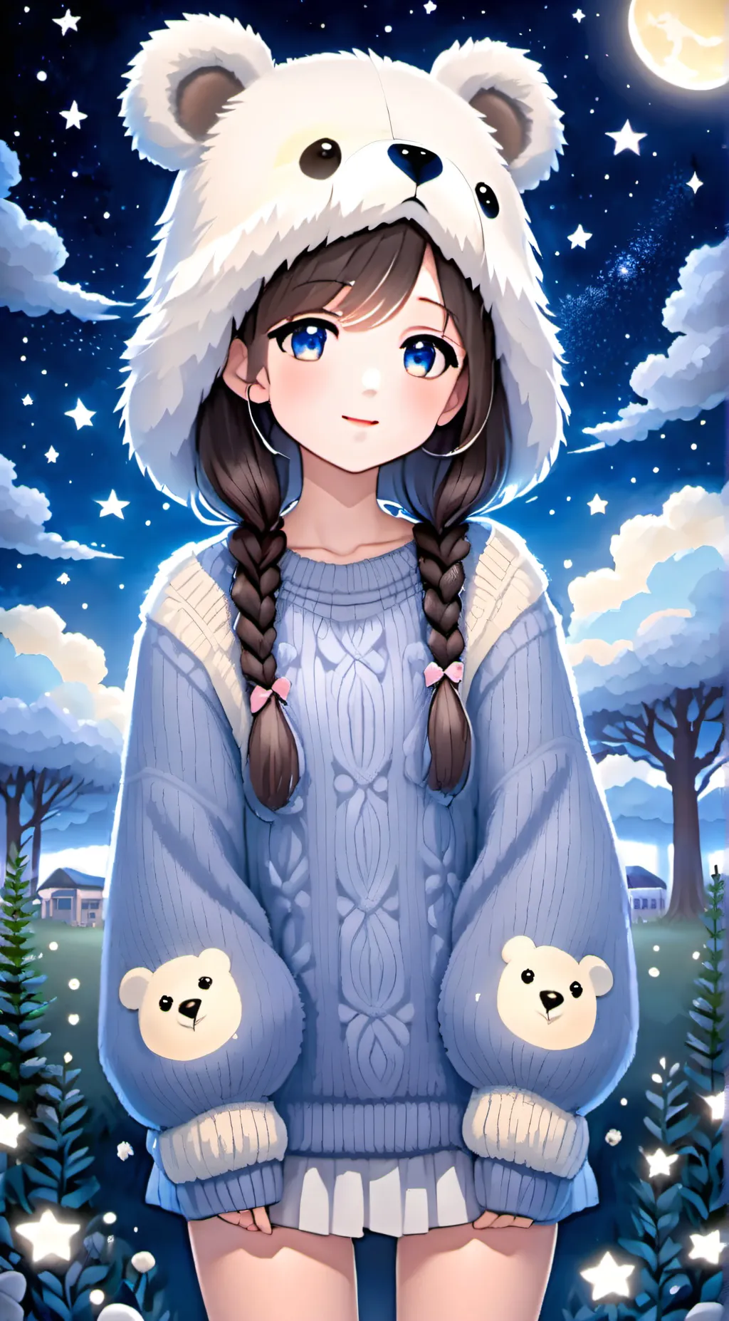 ai character: rose⭐ background