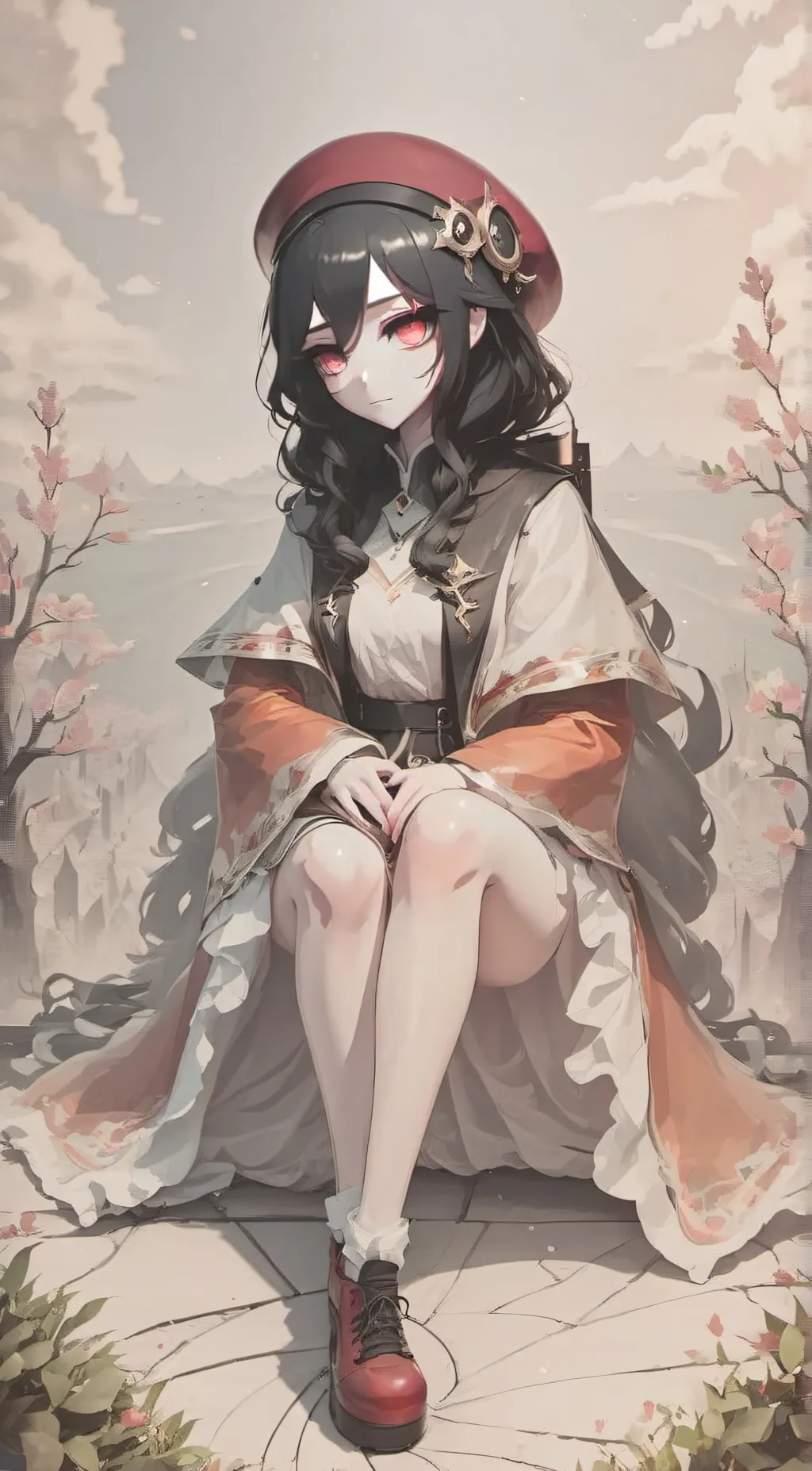 ai character: Zurich (She/Her) background