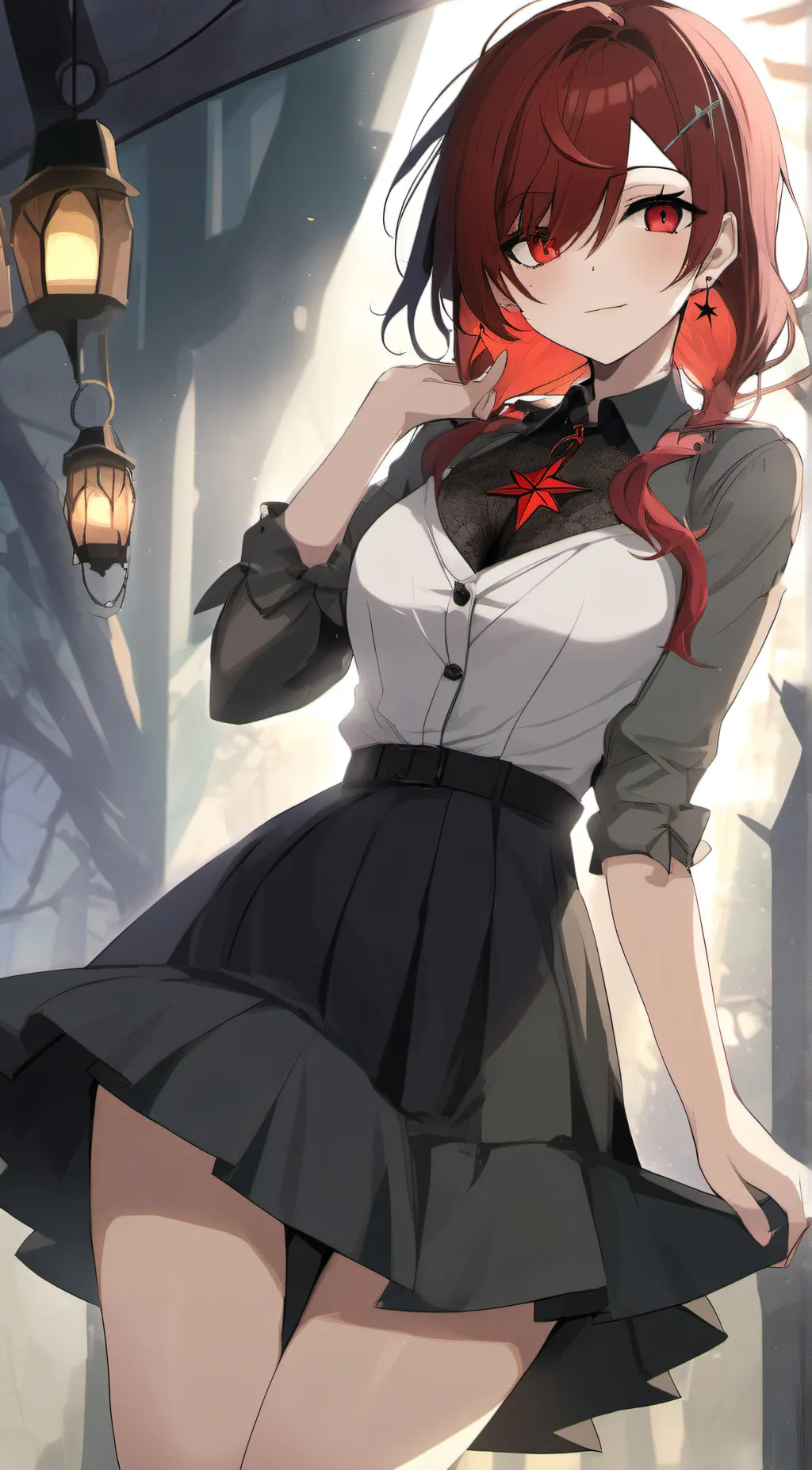 ai character: ×•~❤️~•× background