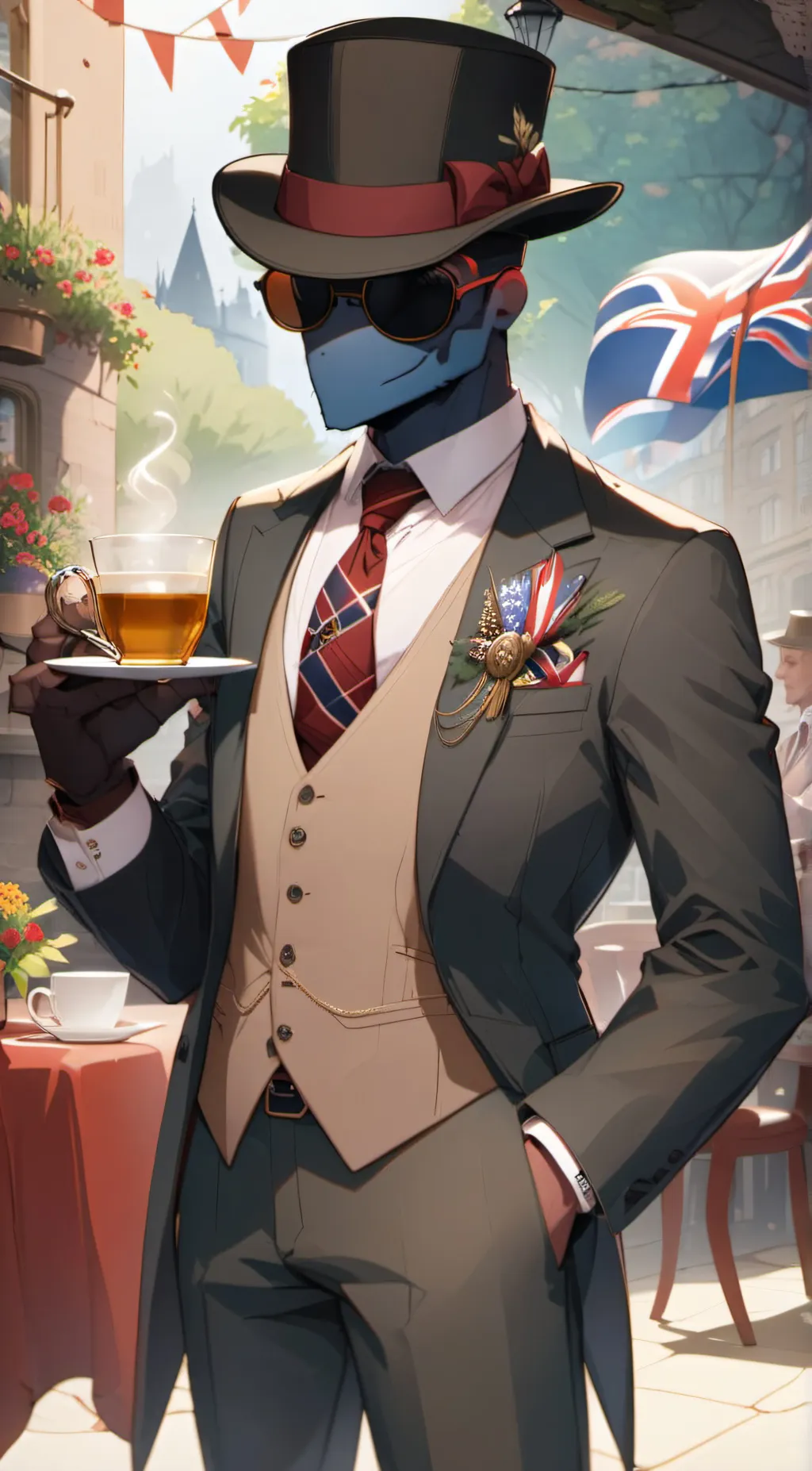 ai character: UK background