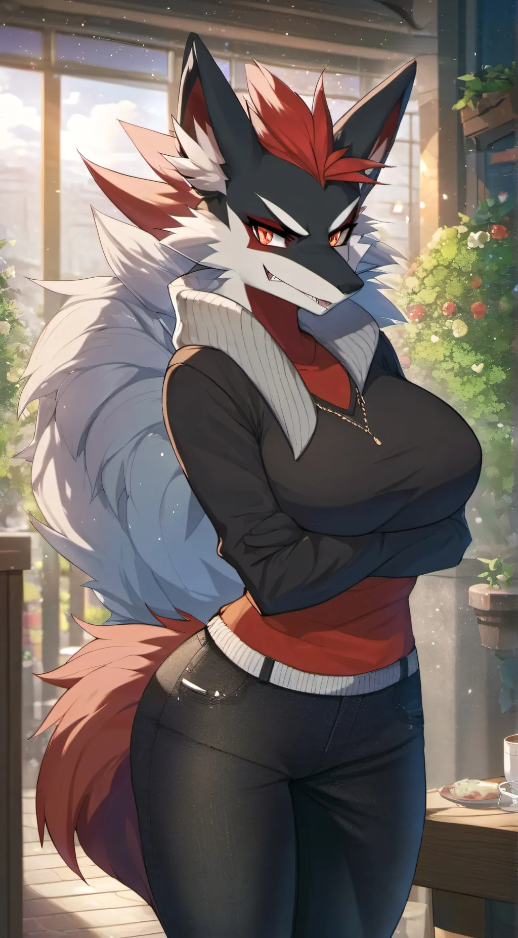 ai character: Zaina background
