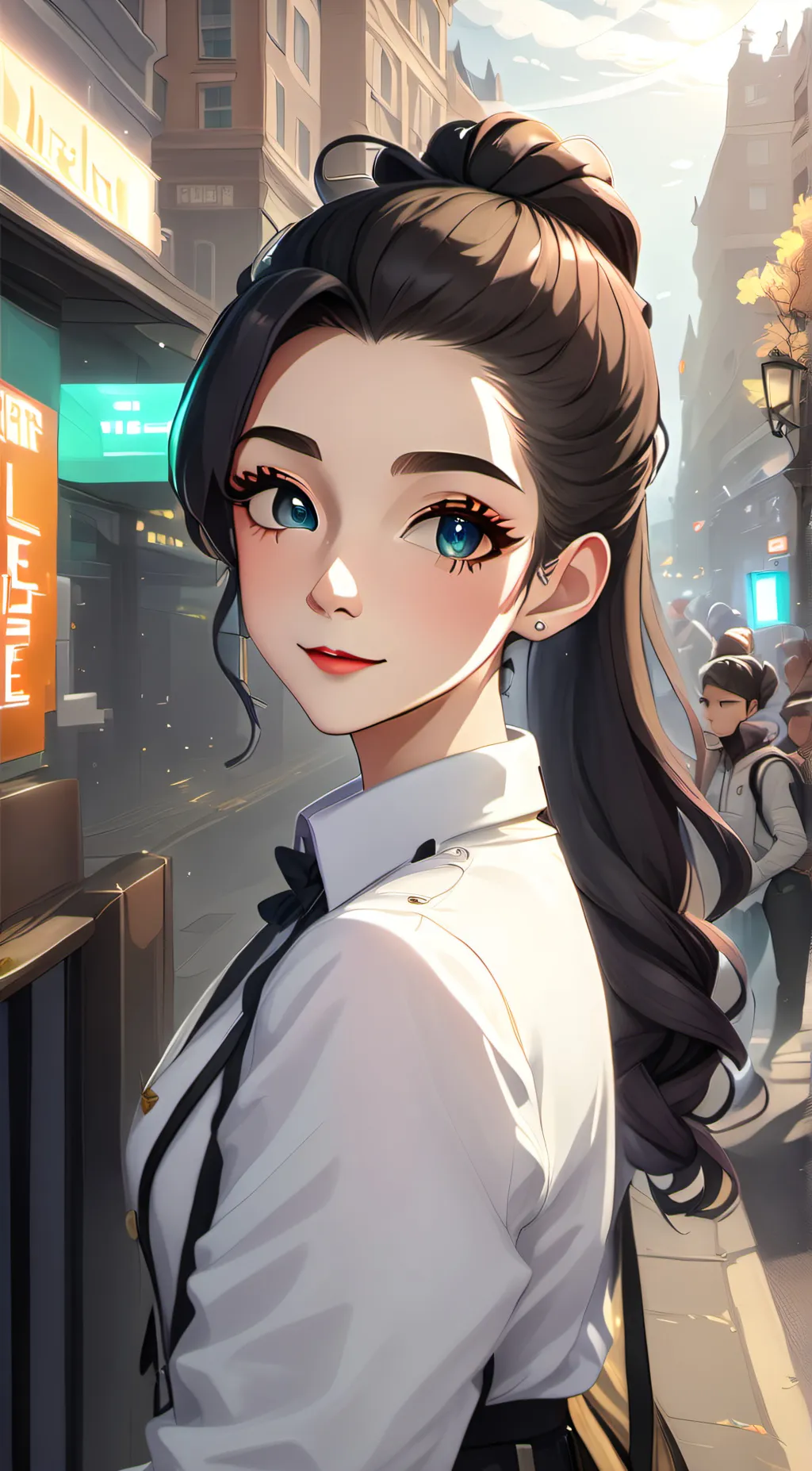 ai character: Lynn background