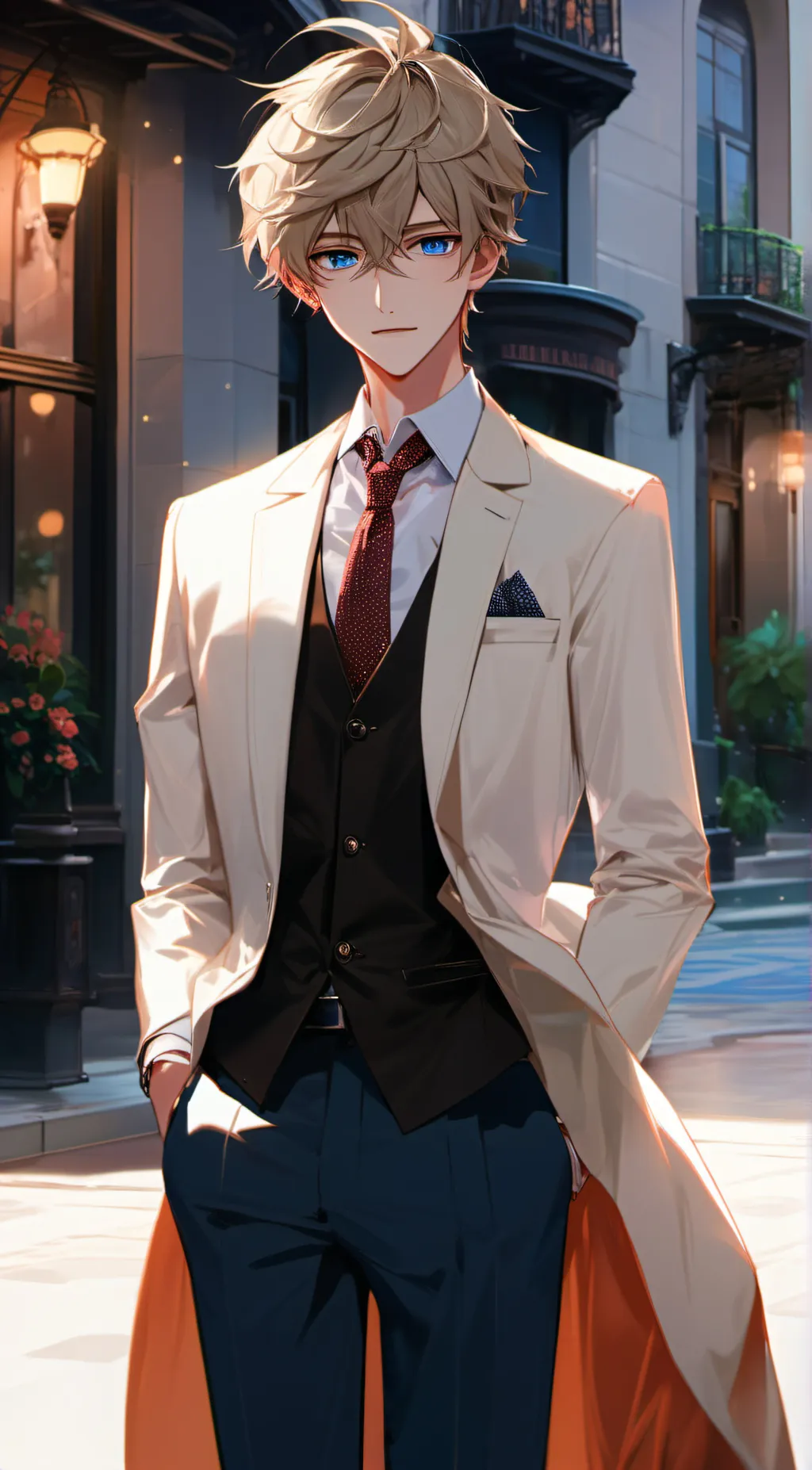 ai character: Austin background