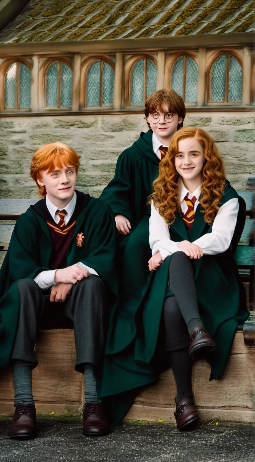 ai character: The Golden Trio background
