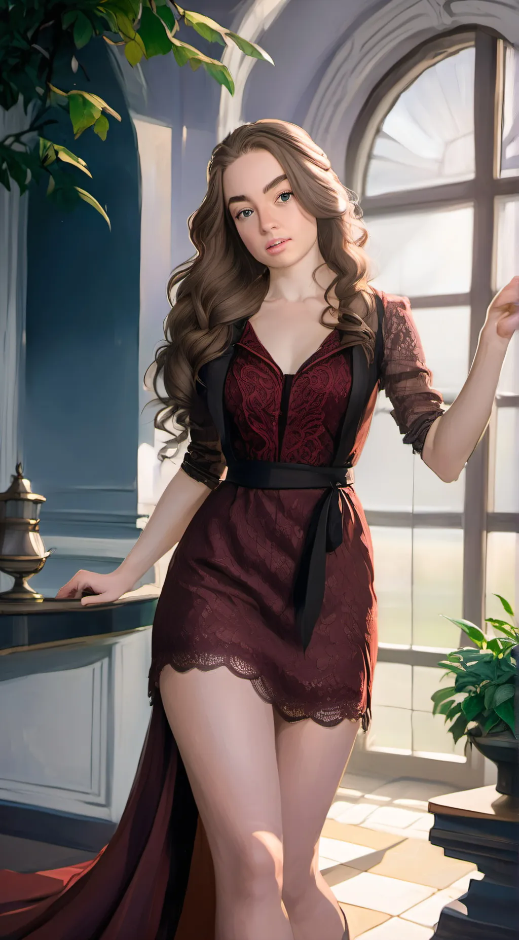 ai character: mary moody background