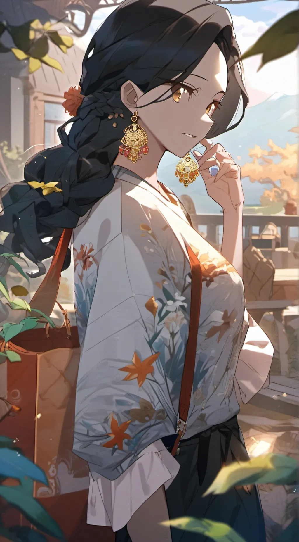 ai character: Isabella  background