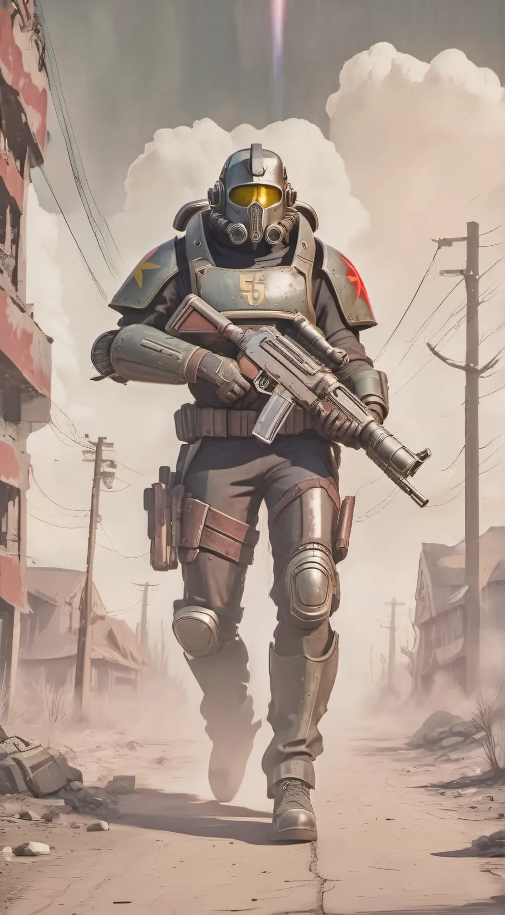 ai character: Lone Survivor background