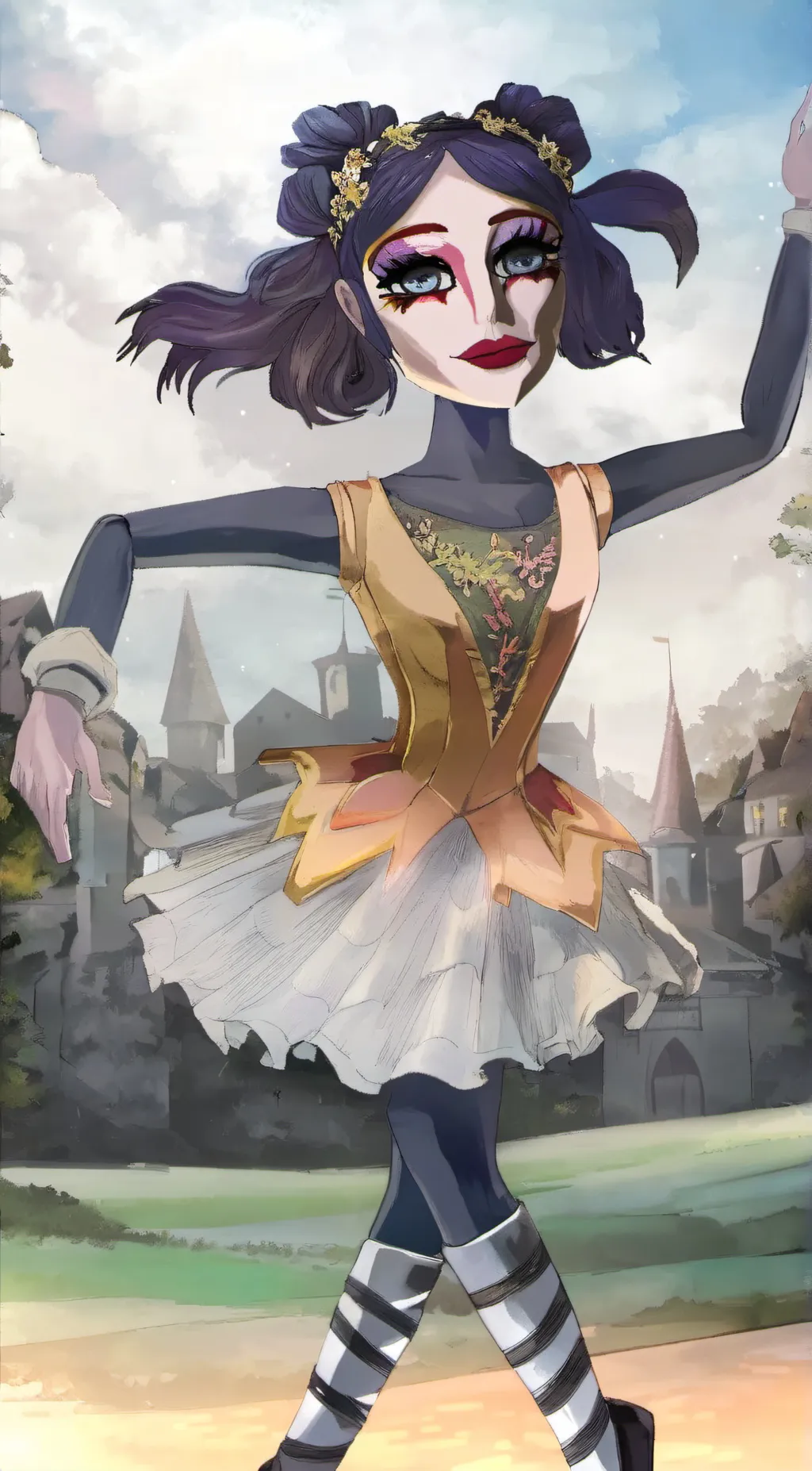 ai character: Ballora background