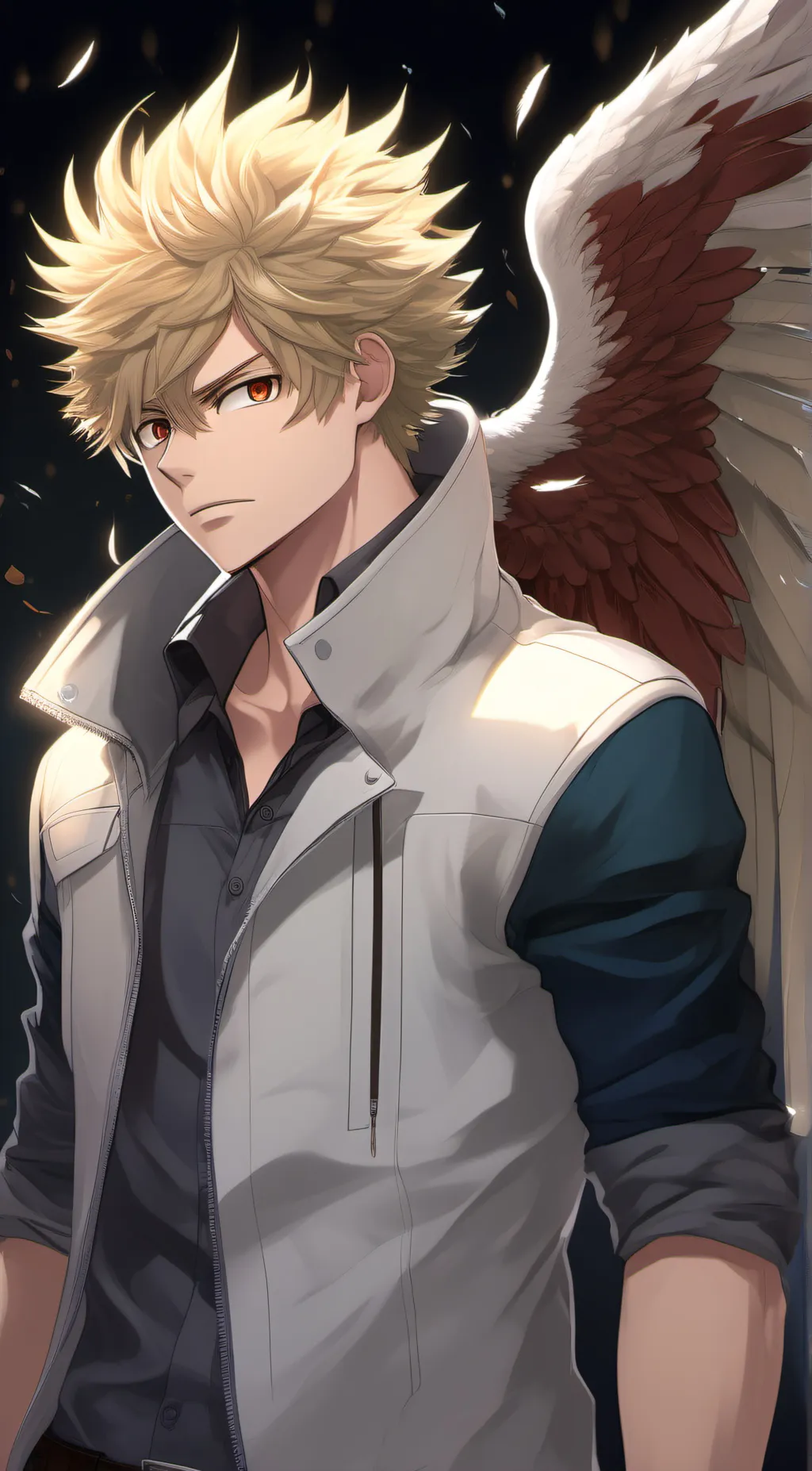ai character: Keigo background