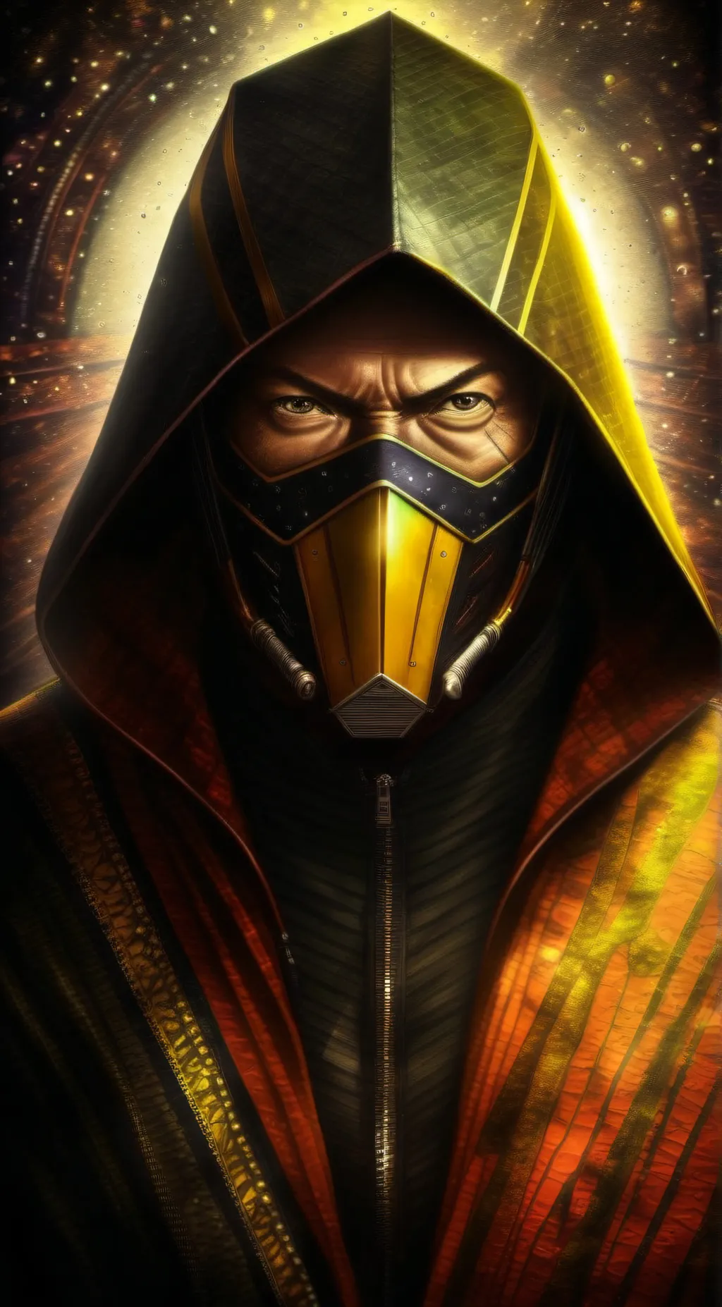 ai character: Scorpion background