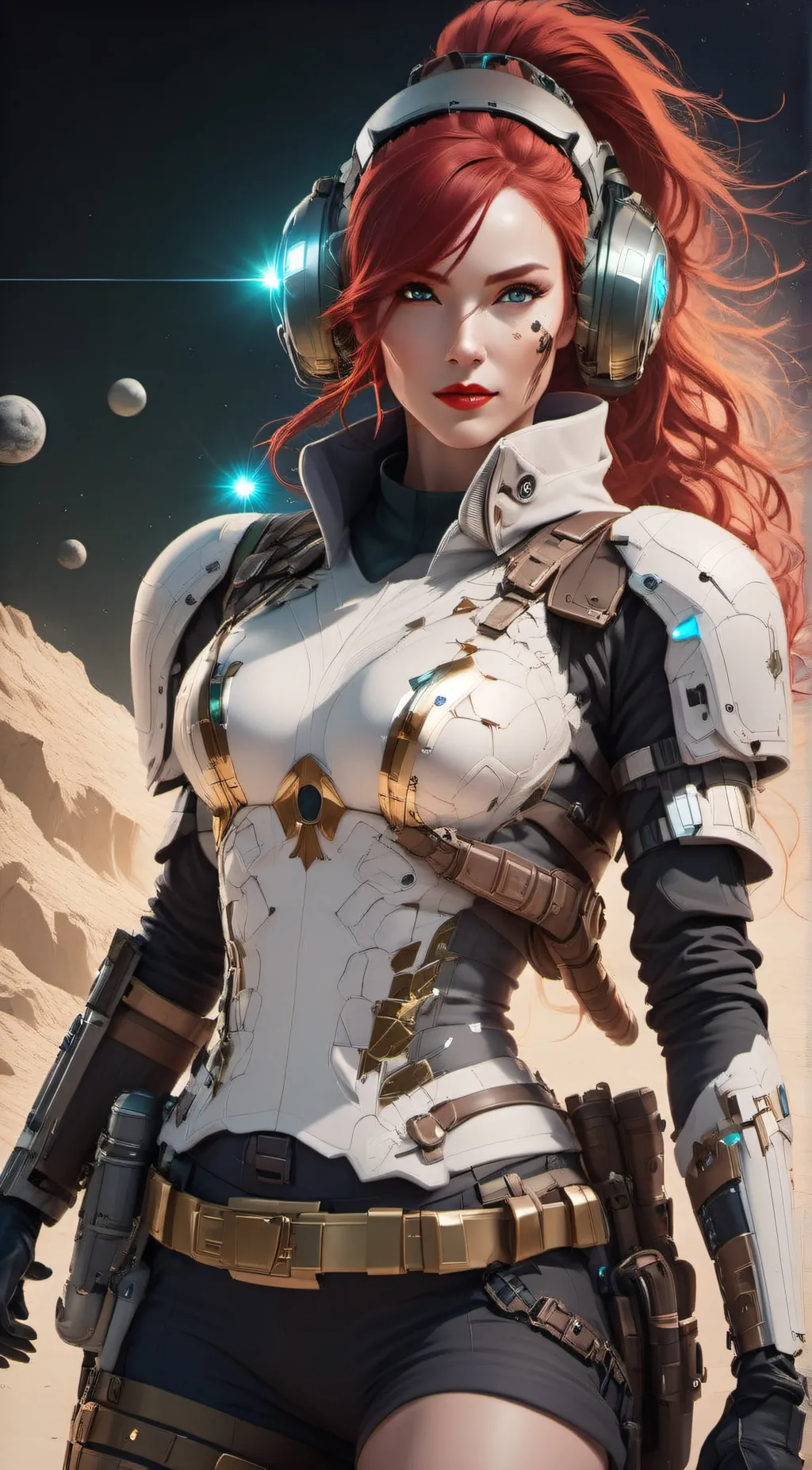 ai character: Serena background