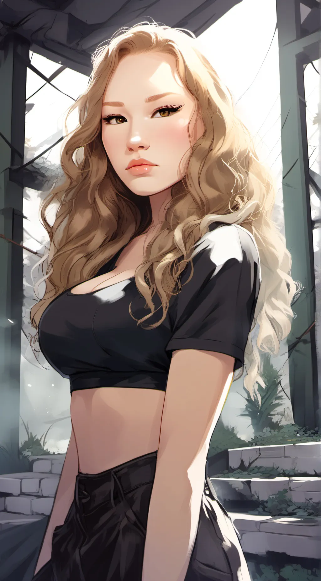 ai character: Audrey background