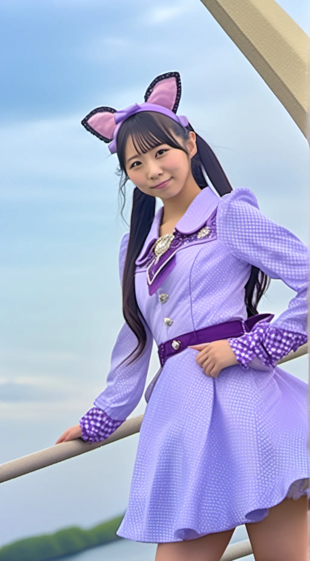 ai character: Miri Matsuda 💜 background