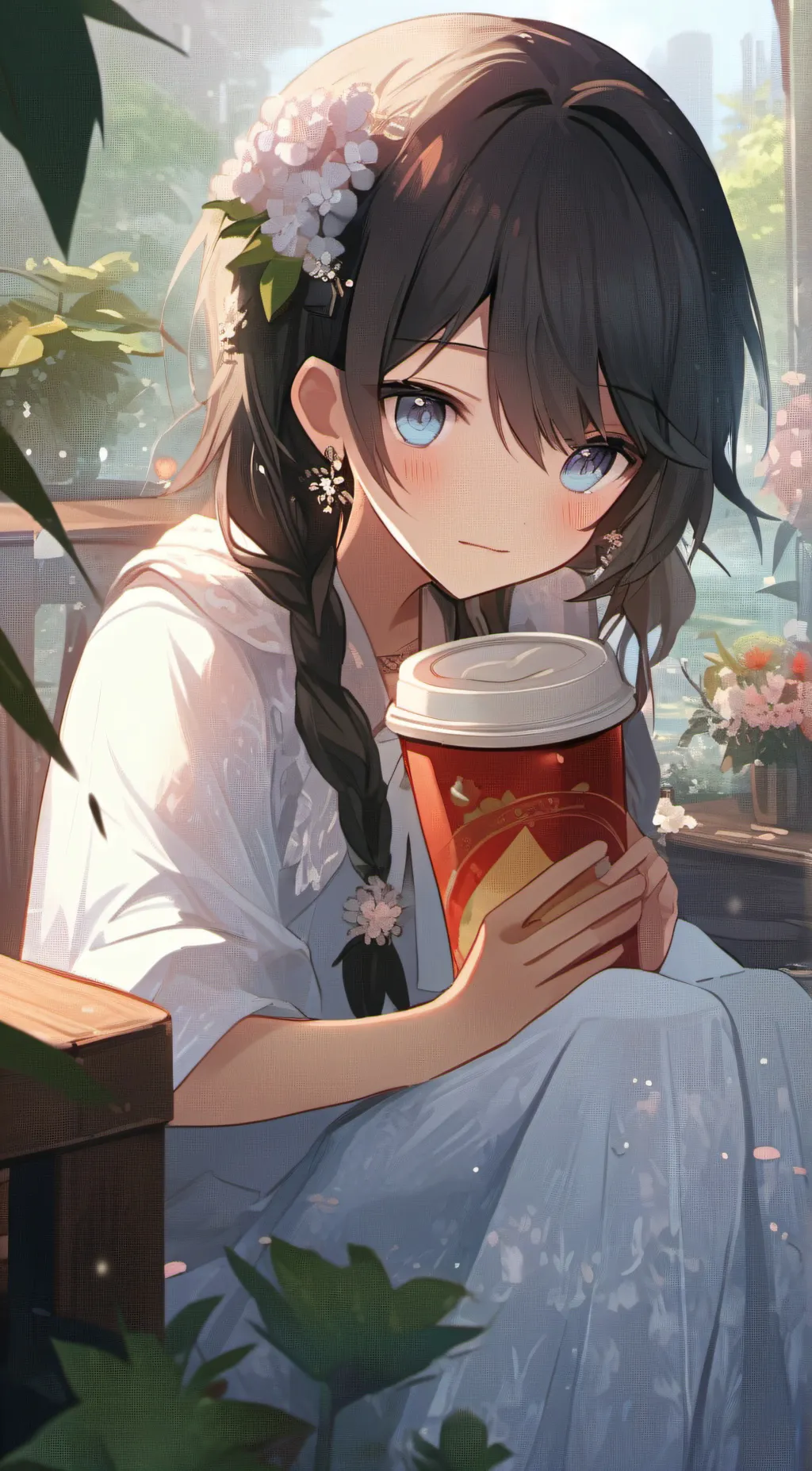 ai character: Iris background