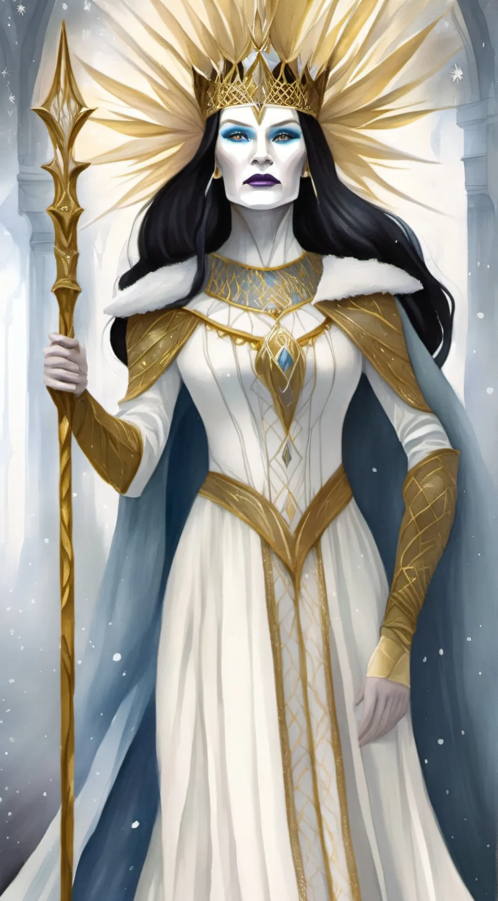 ai character: The White Witch background