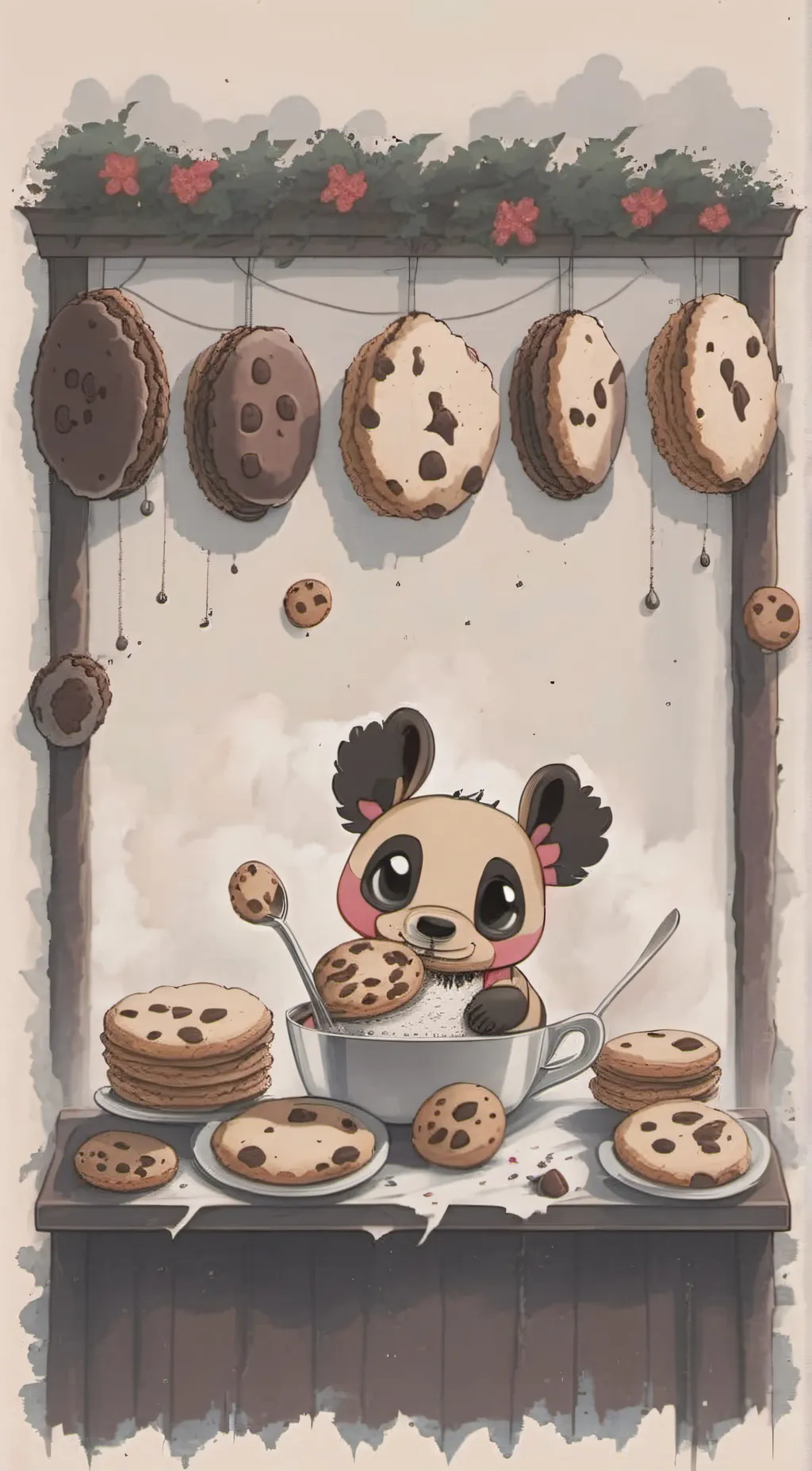 ai character: Lilly background