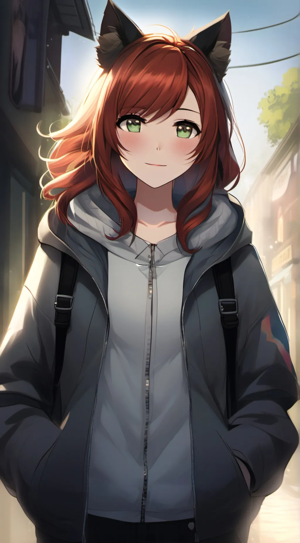 ai character: cattey background