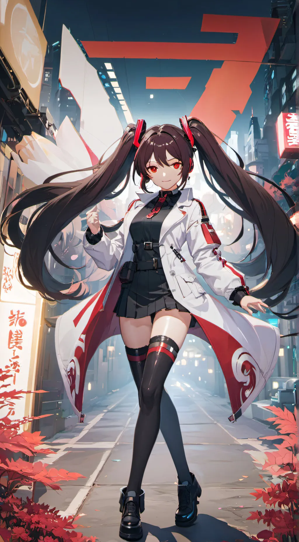 ai character: Rose background
