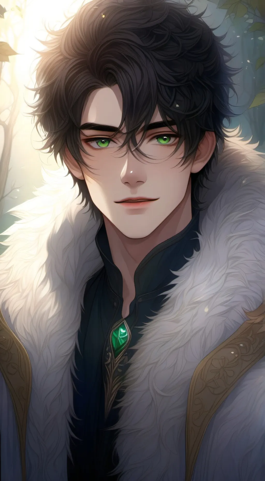 ai character: Cassius  background