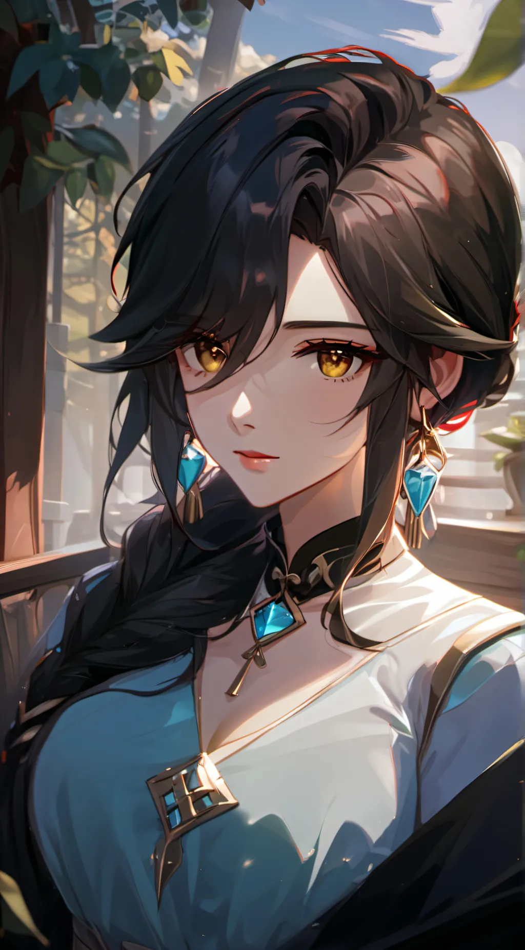ai character: Amelia  background