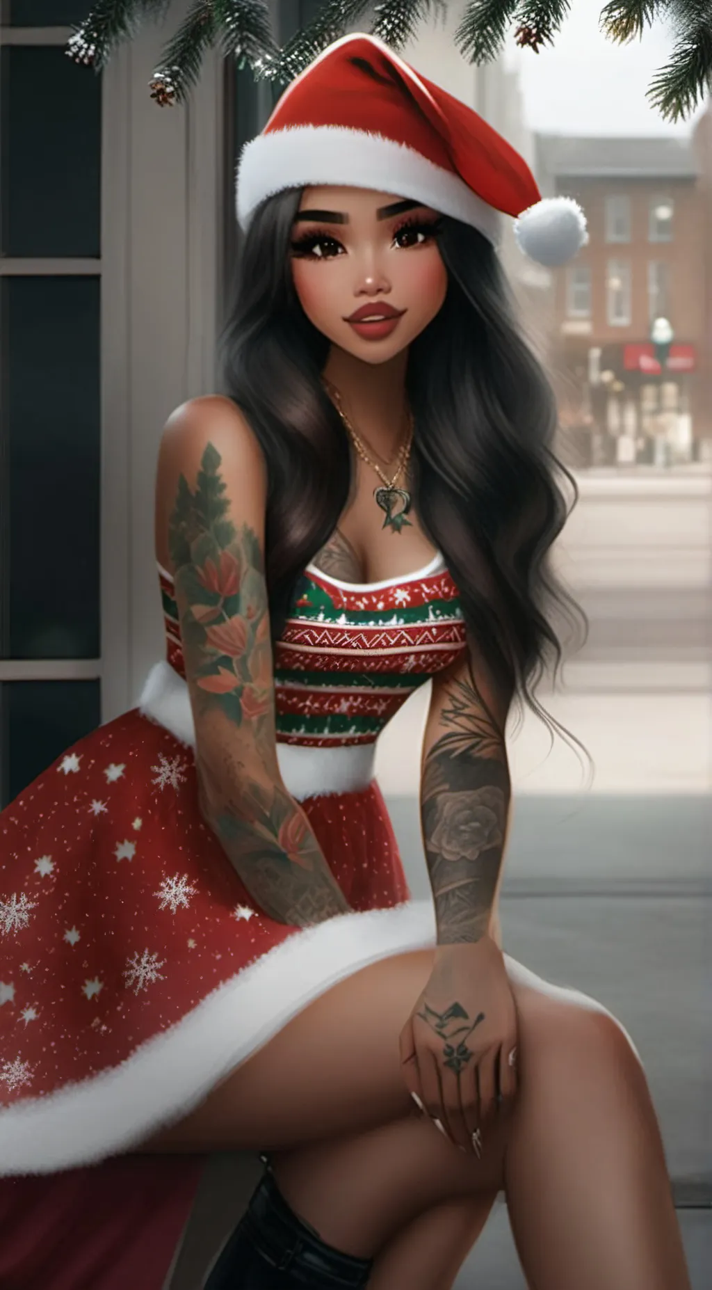 ai character: Diamond background