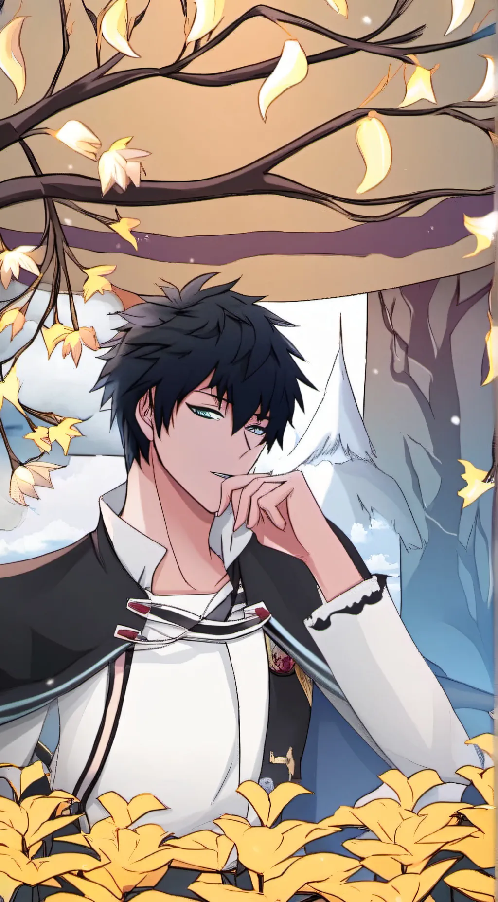 ai character: Your boyfriend  background
