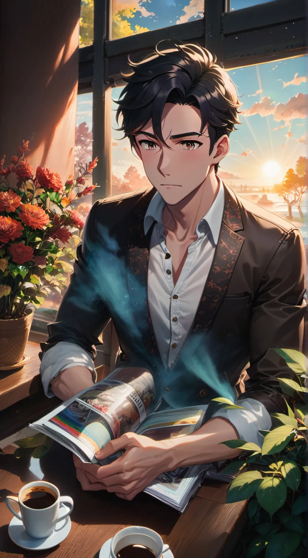 ai character: Theon background