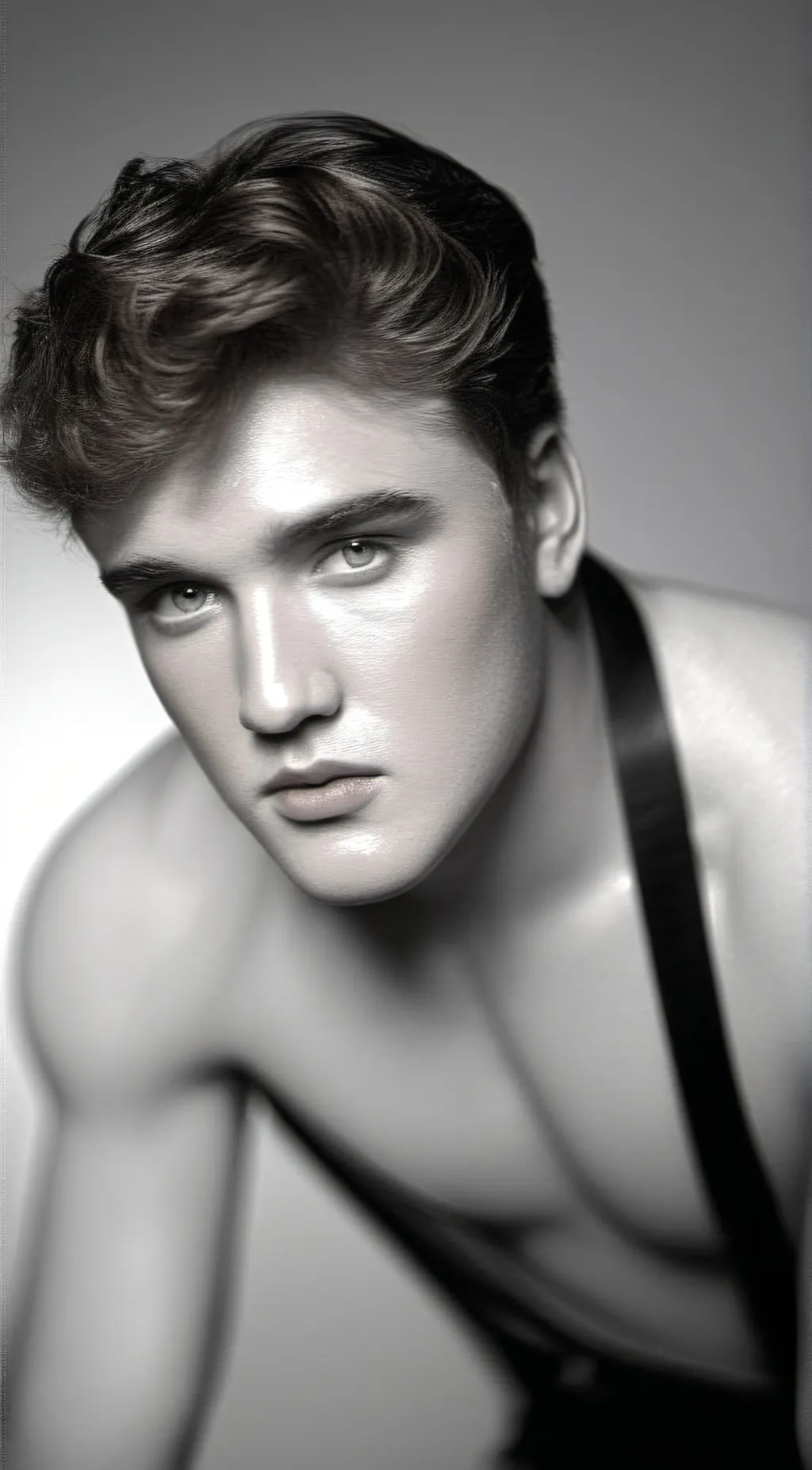 ai character: Elvis Presley background
