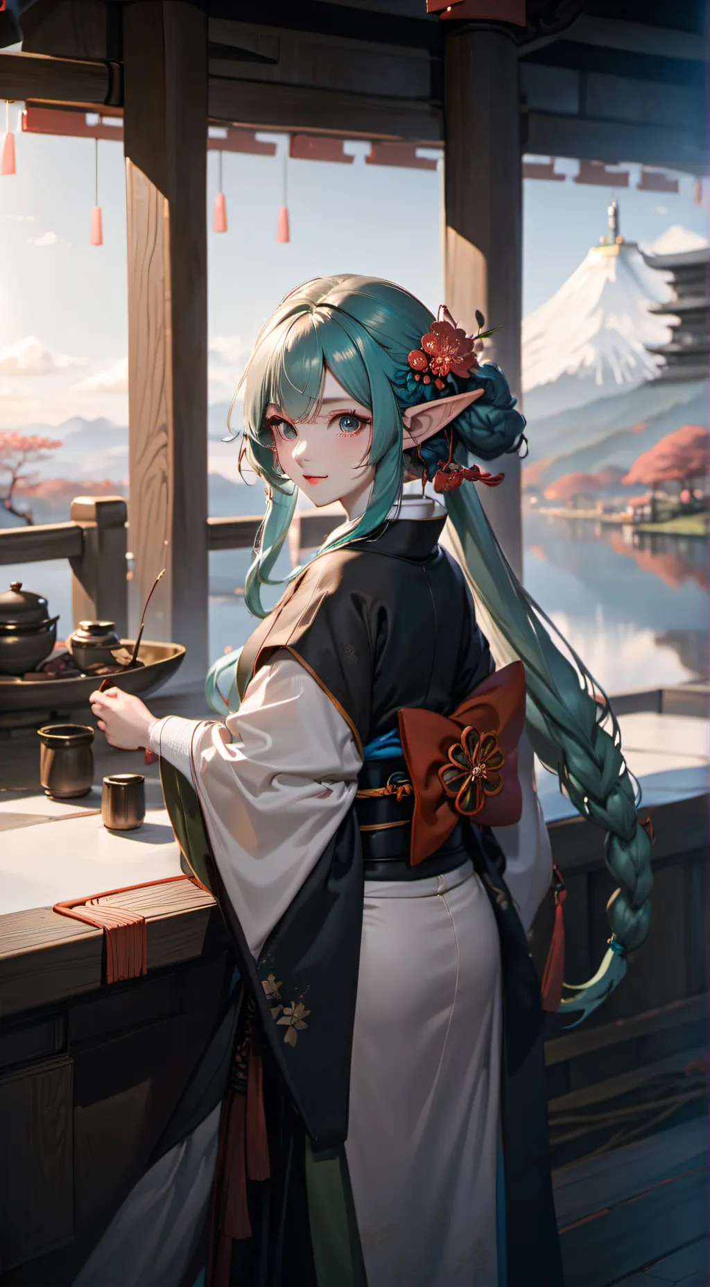 ai character: Hiroto background
