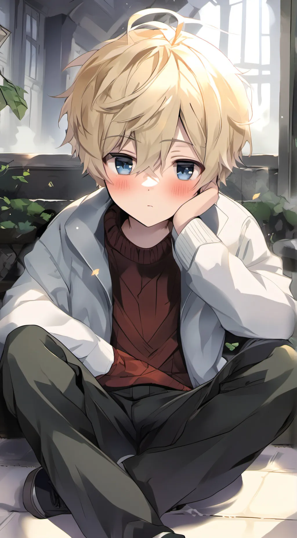 ai character: Blaize background