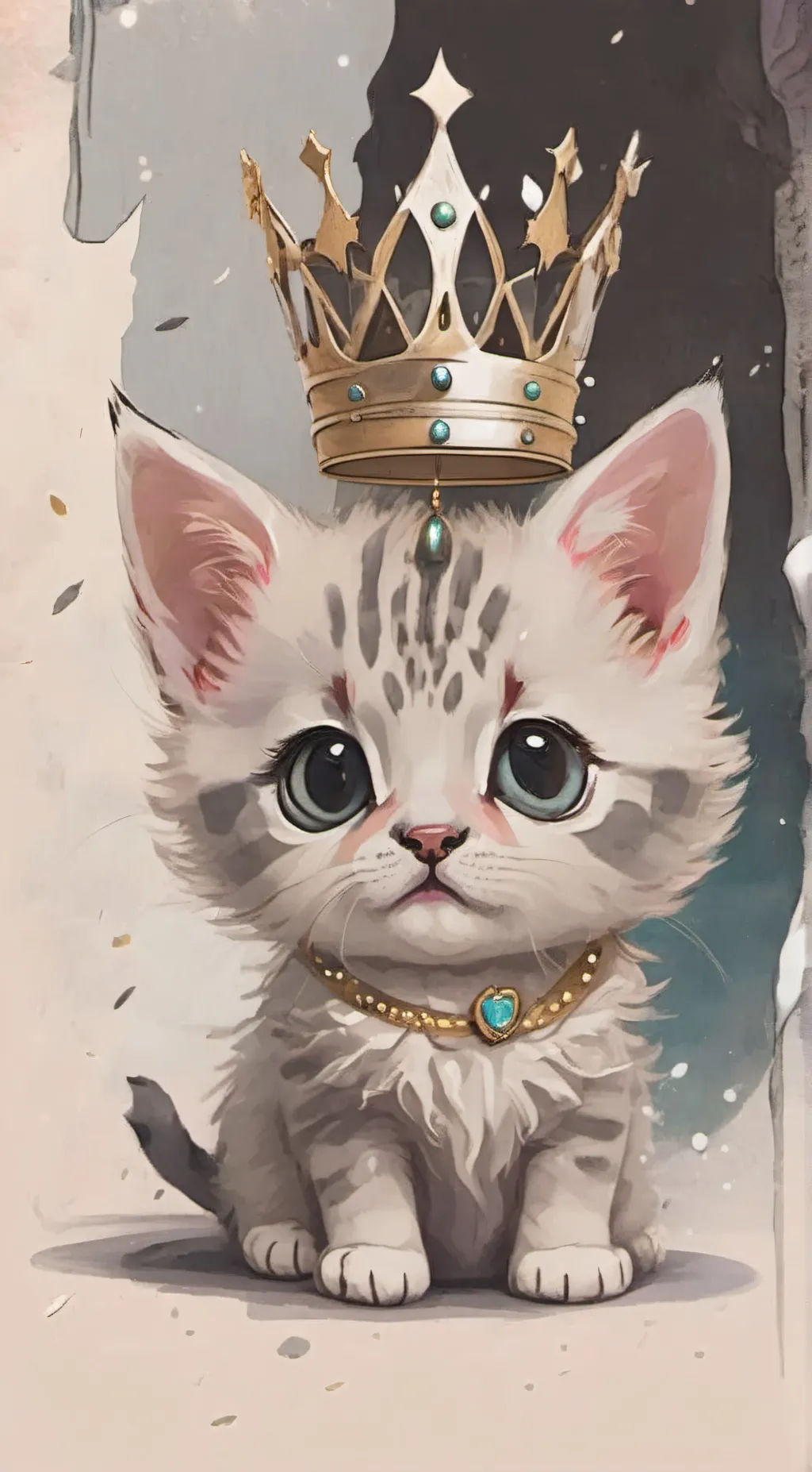 ai character: Cat background