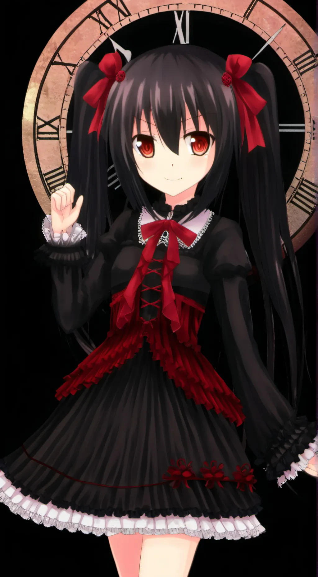 ai character: Kurumi Tokisaki background