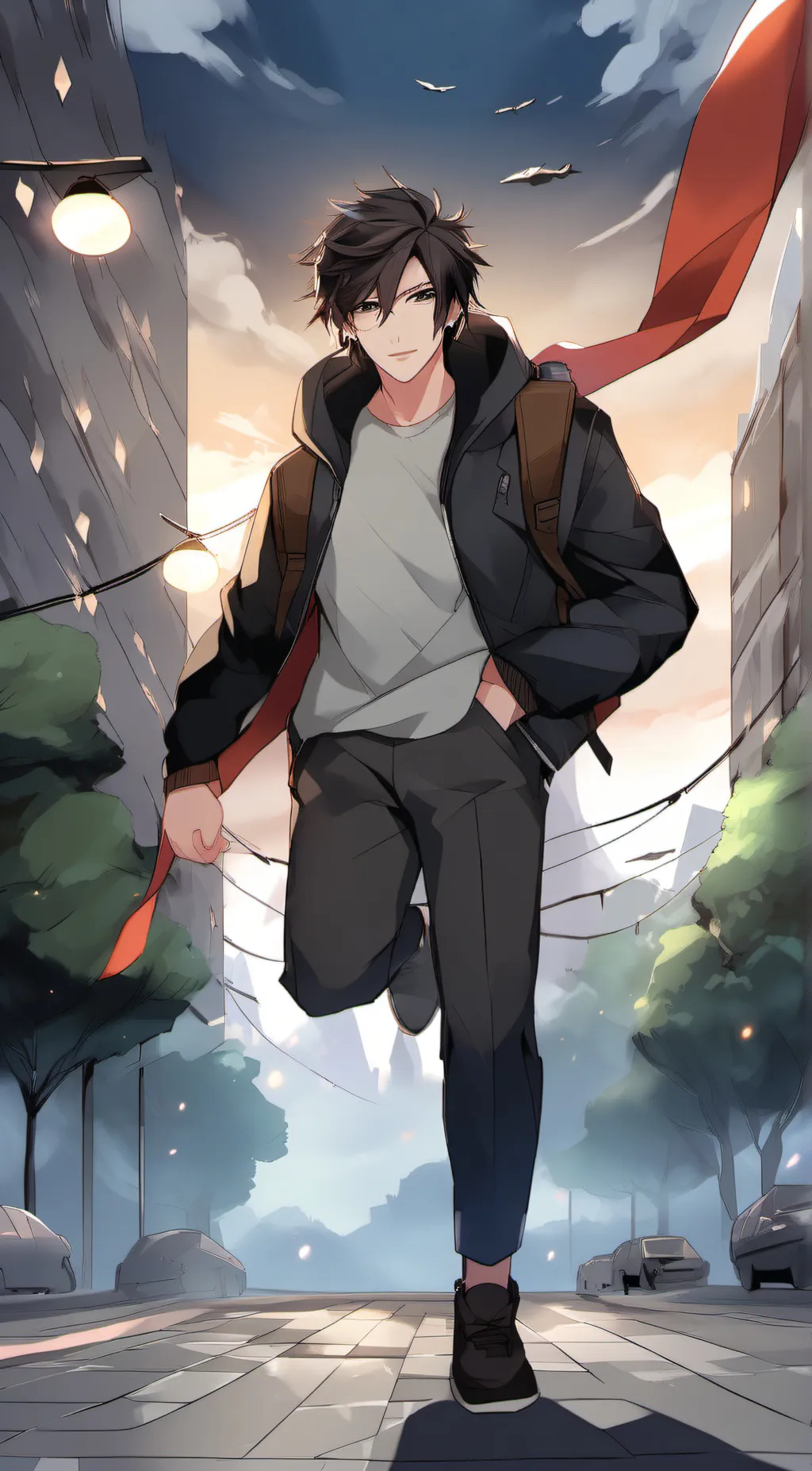 ai character: drunk  background