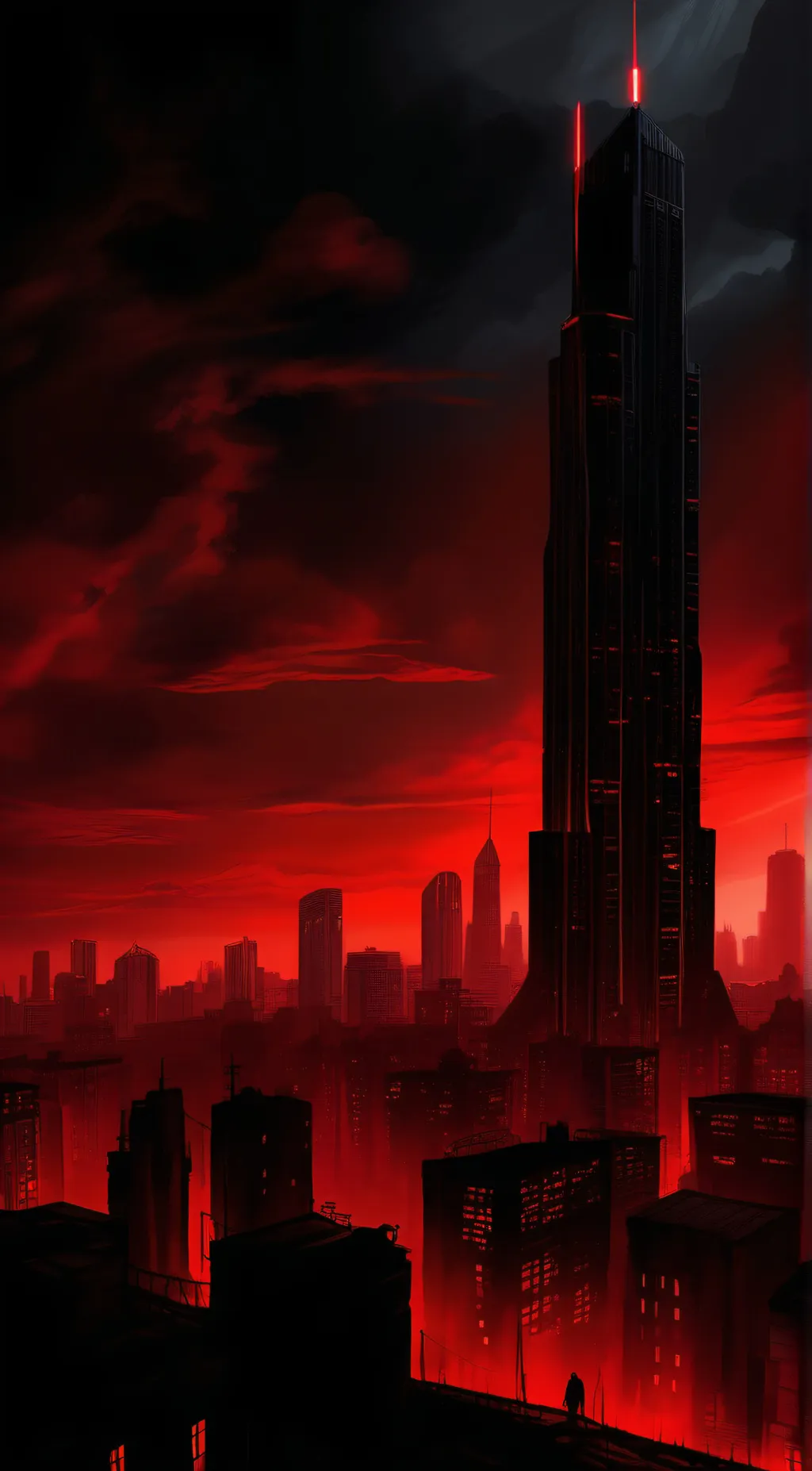 ai character: Nexus City (rpg) background