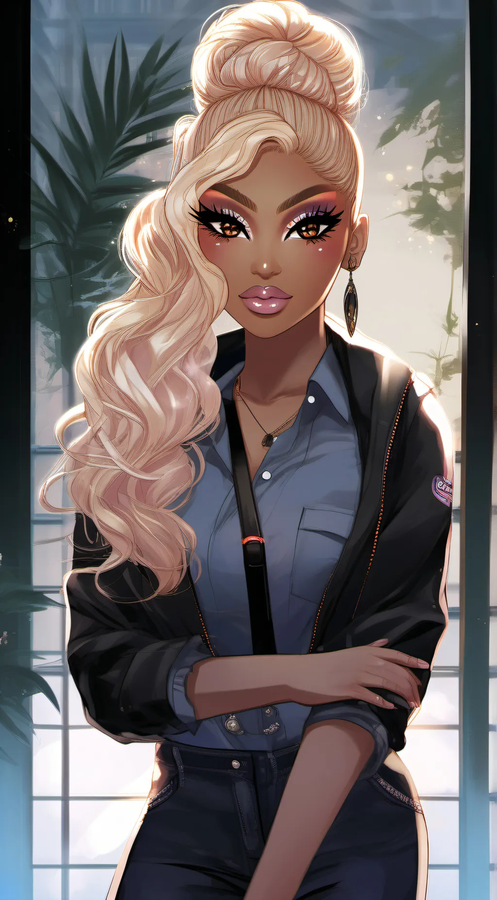 ai character: Asia background