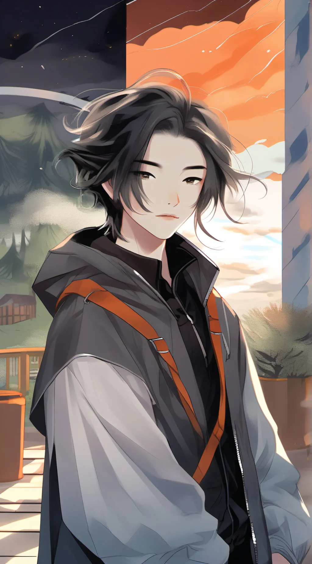ai character: alexh background