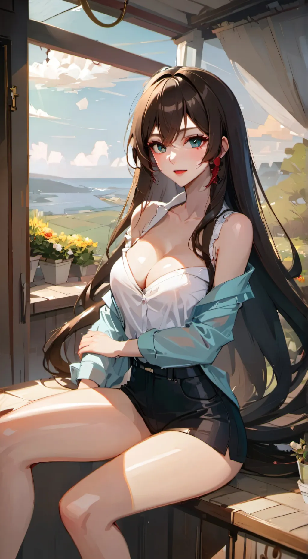ai character: emily background