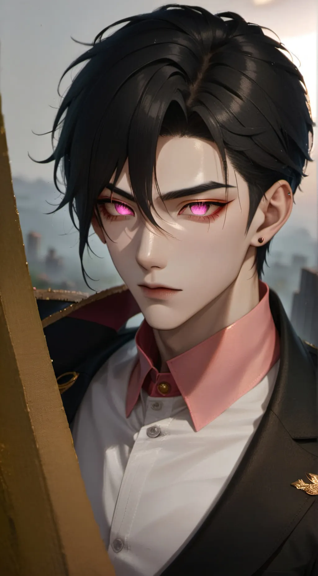 ai character: Max background