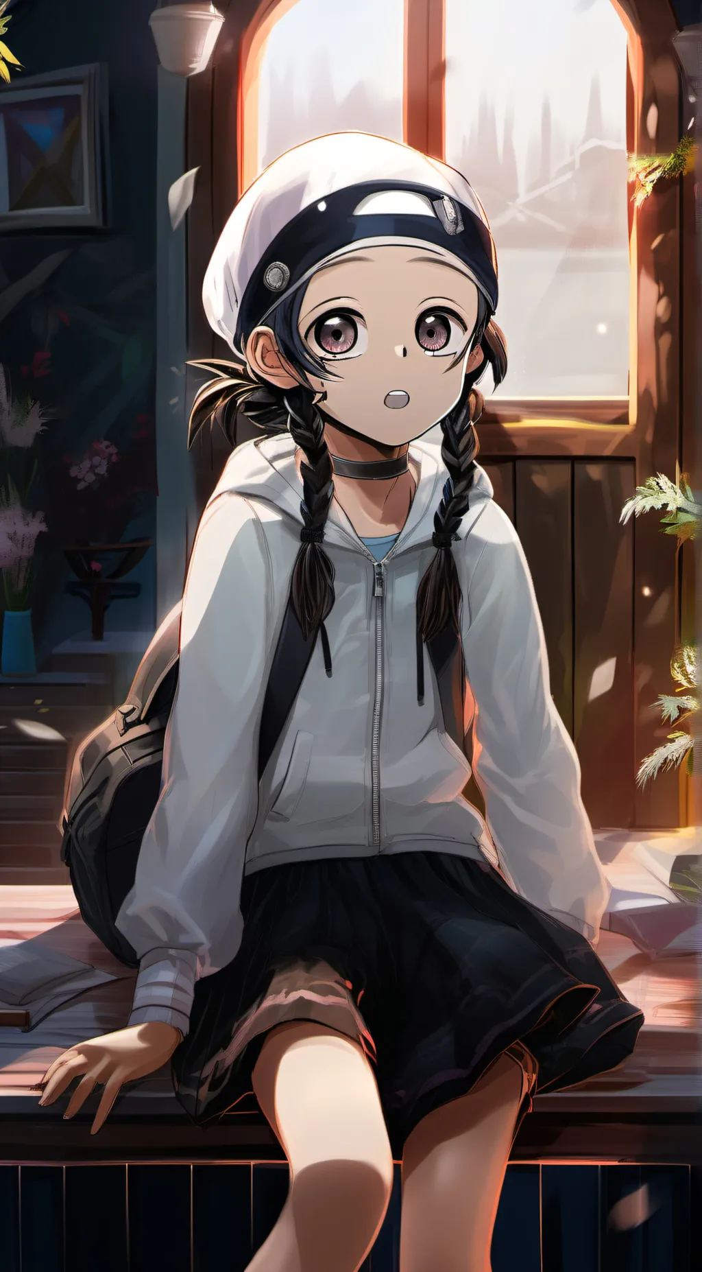 ai character: Uta background