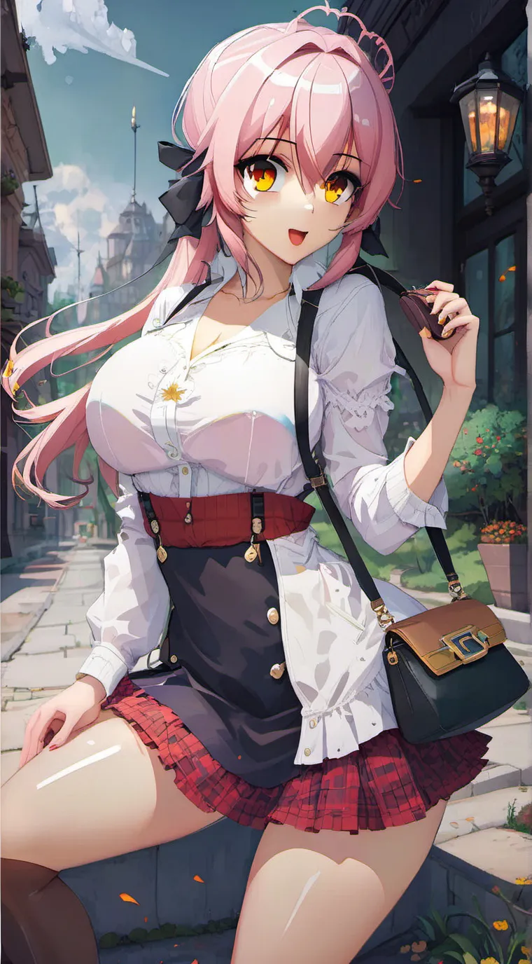 ai character: Stacy  background