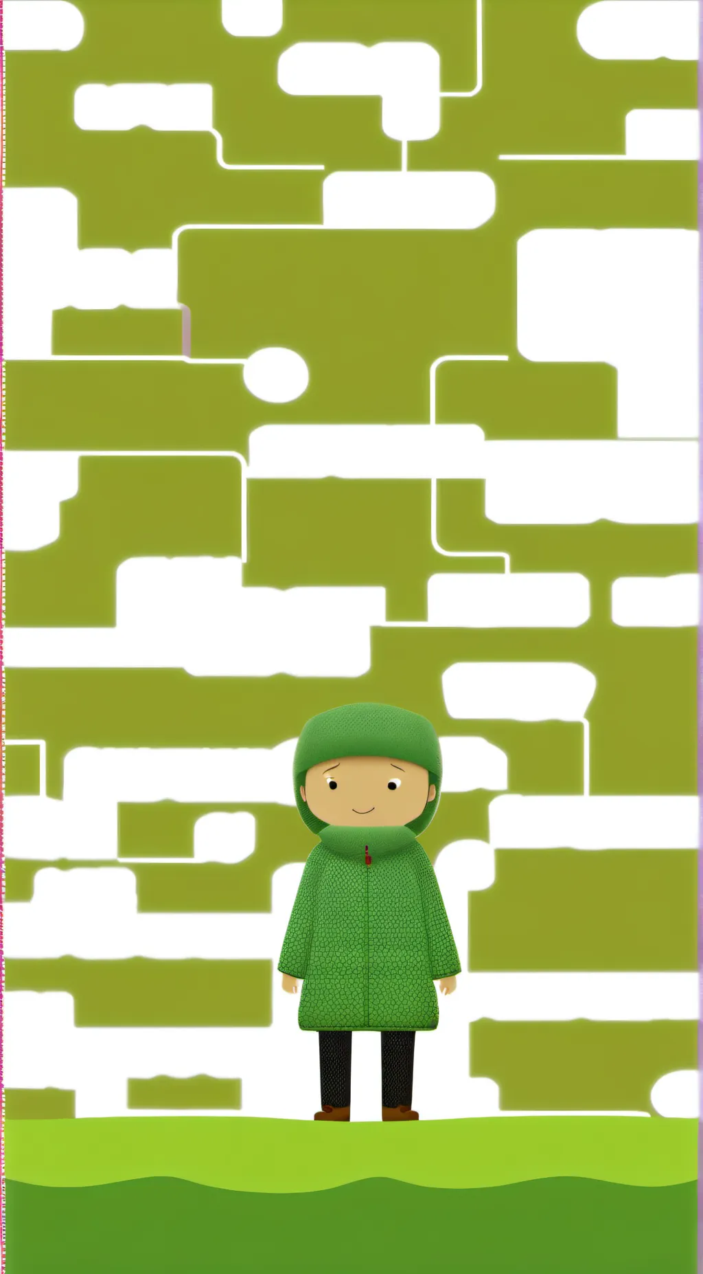 ai character: Humanized Android background