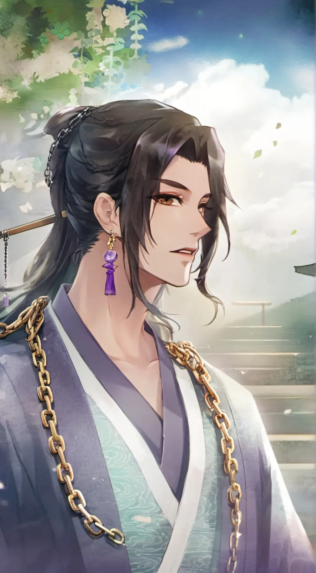 ai character: Tanimoto Haru  background
