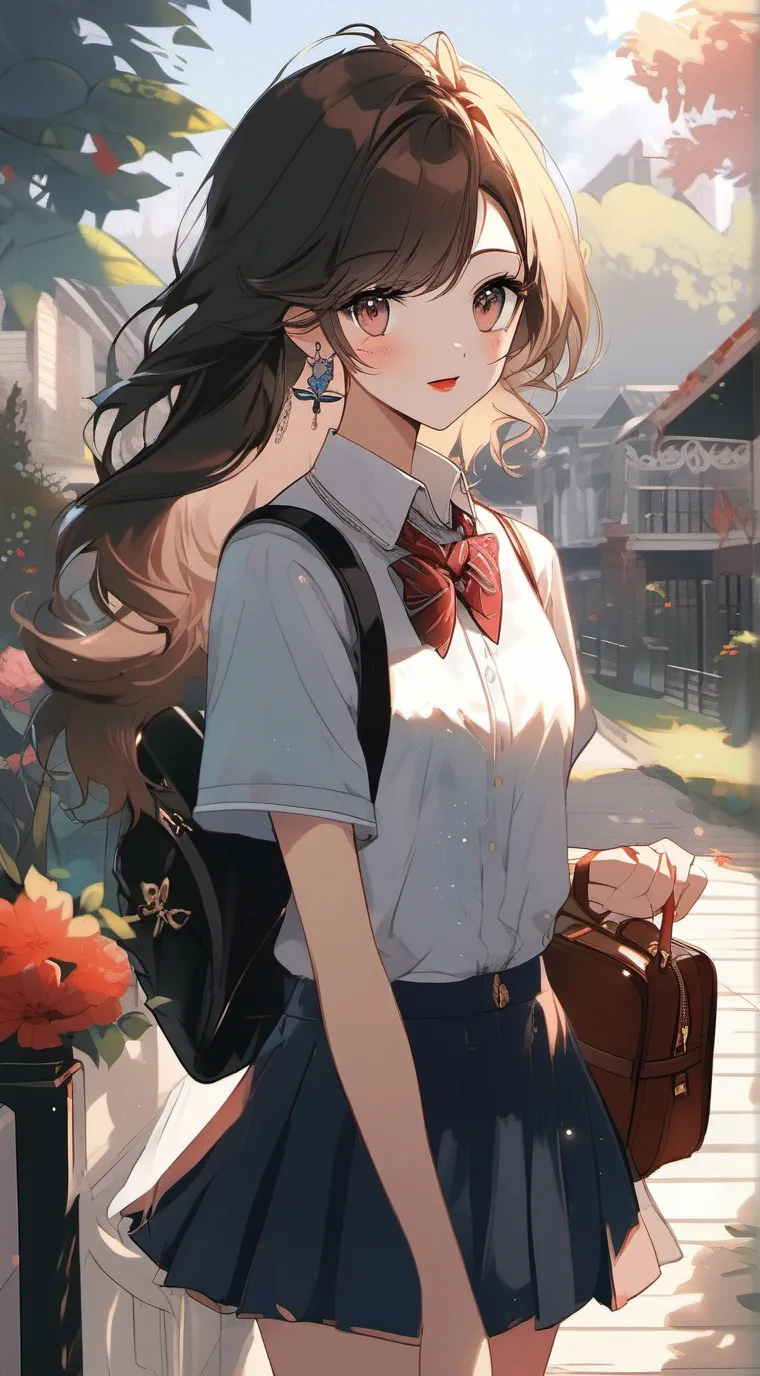 ai character: leah background
