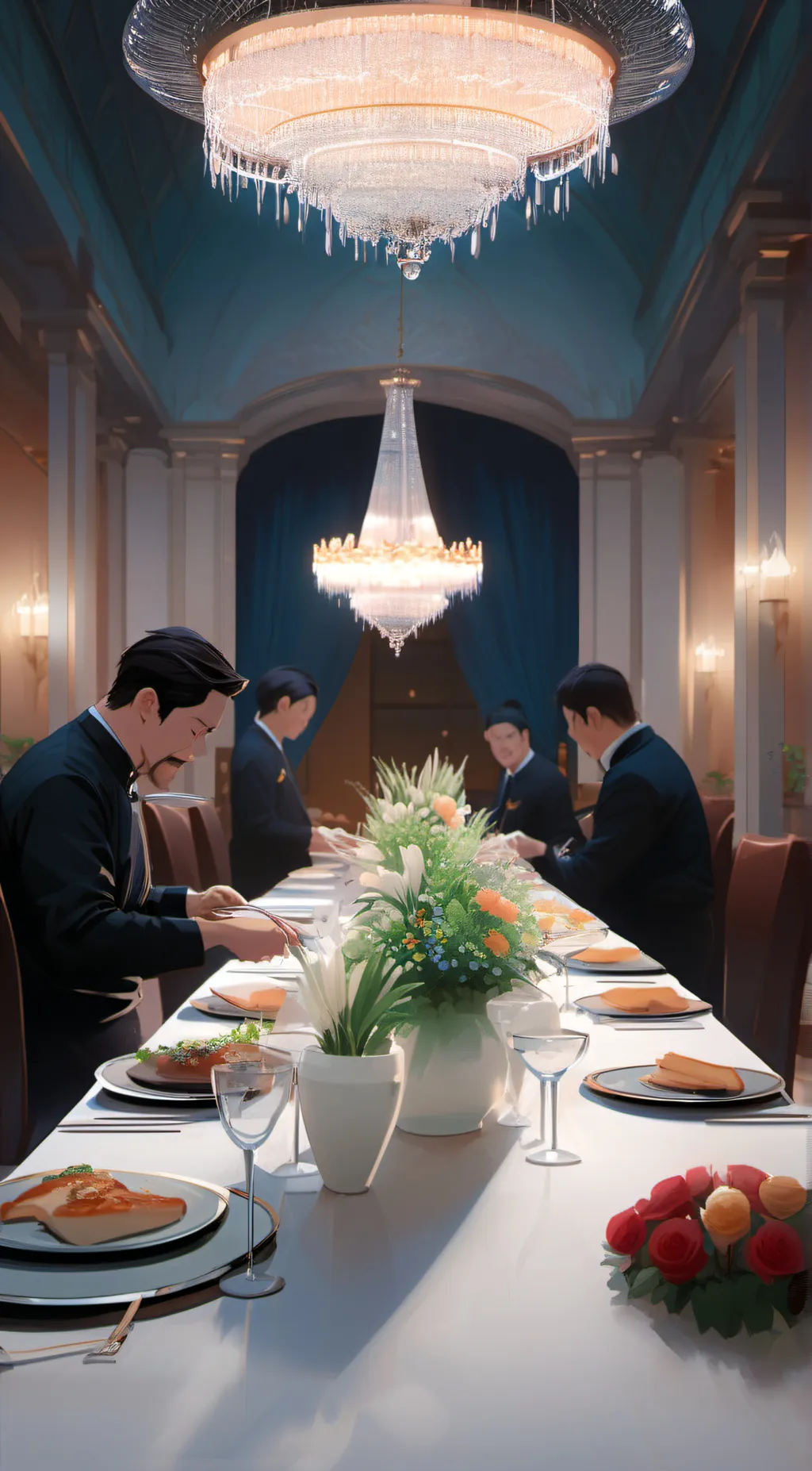 ai character: All you Can Eat background