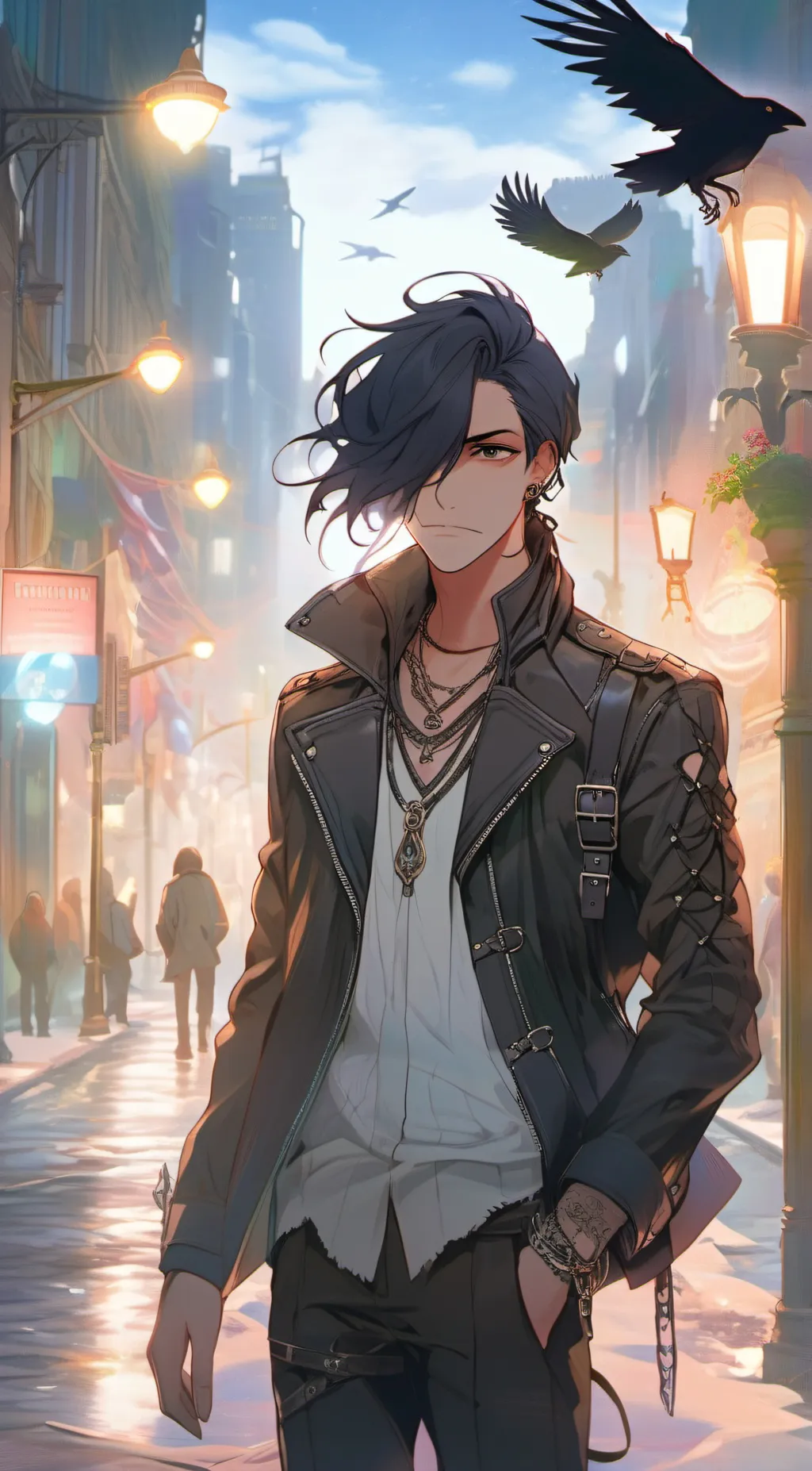 ai character: yo msma background