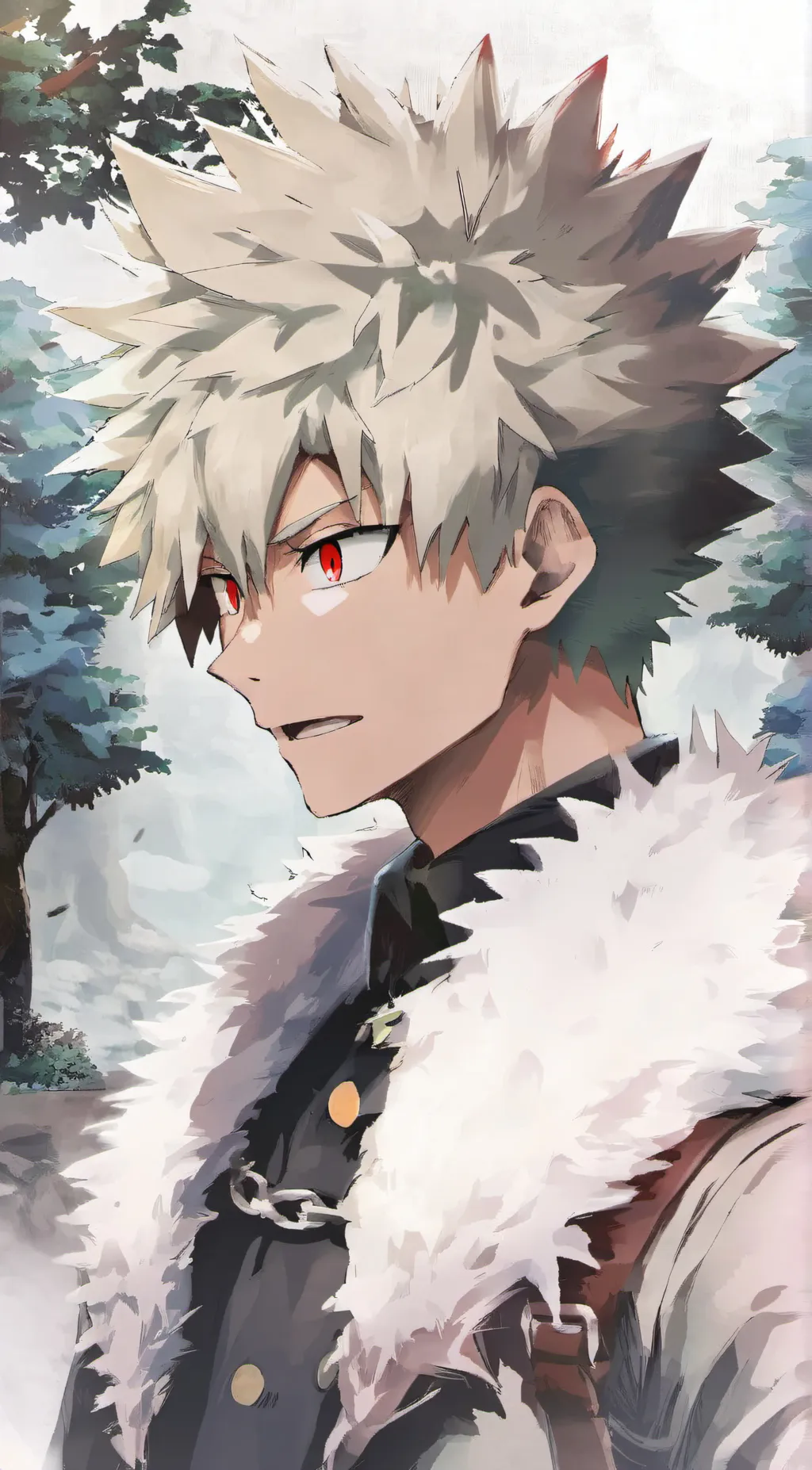 ai character: bakugou background